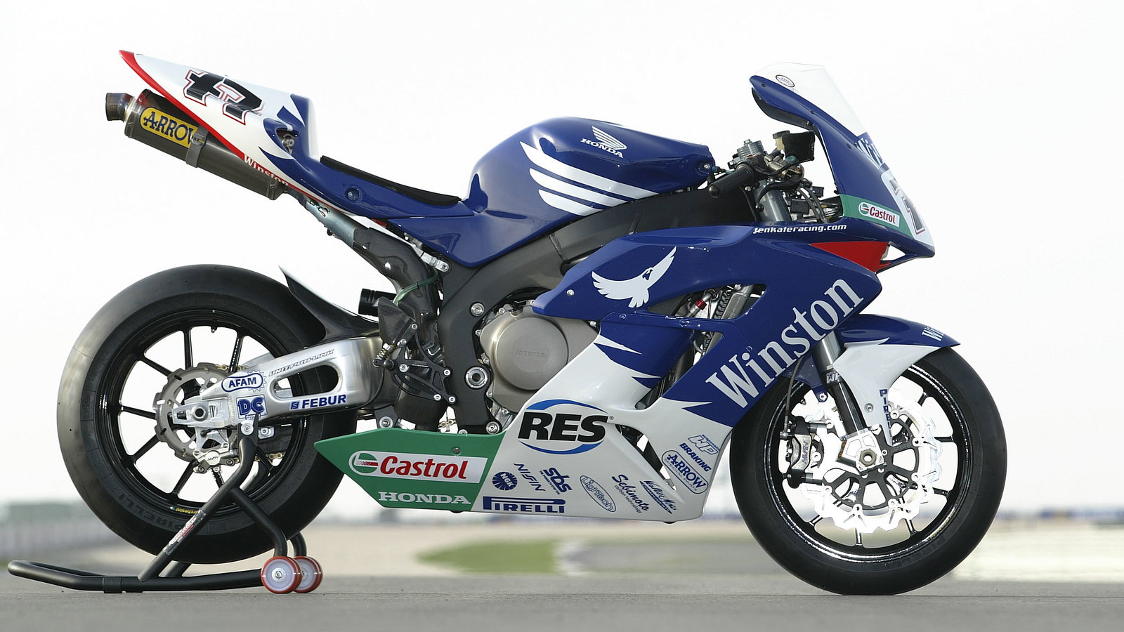 Ten Kate Honda CBR 1000RR, WSBK Qatar, 24-26th, February, 2005