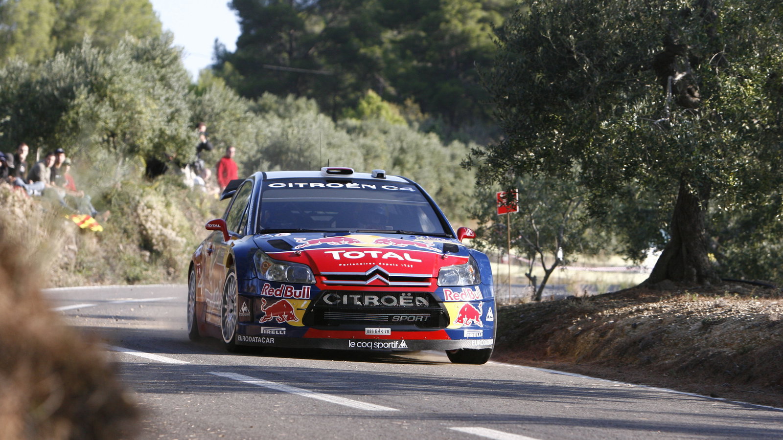Sebastian Loeb (F) - Daniel Elena (MC) Citroen C4 WRC, Citroen Total World Rally Team