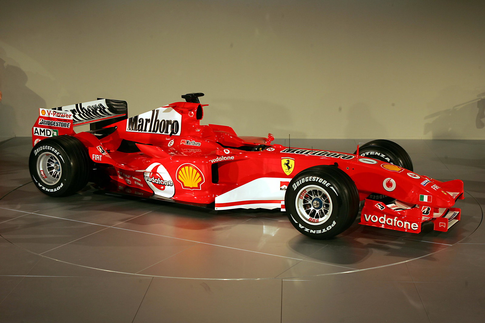 The new Ferrari F2005