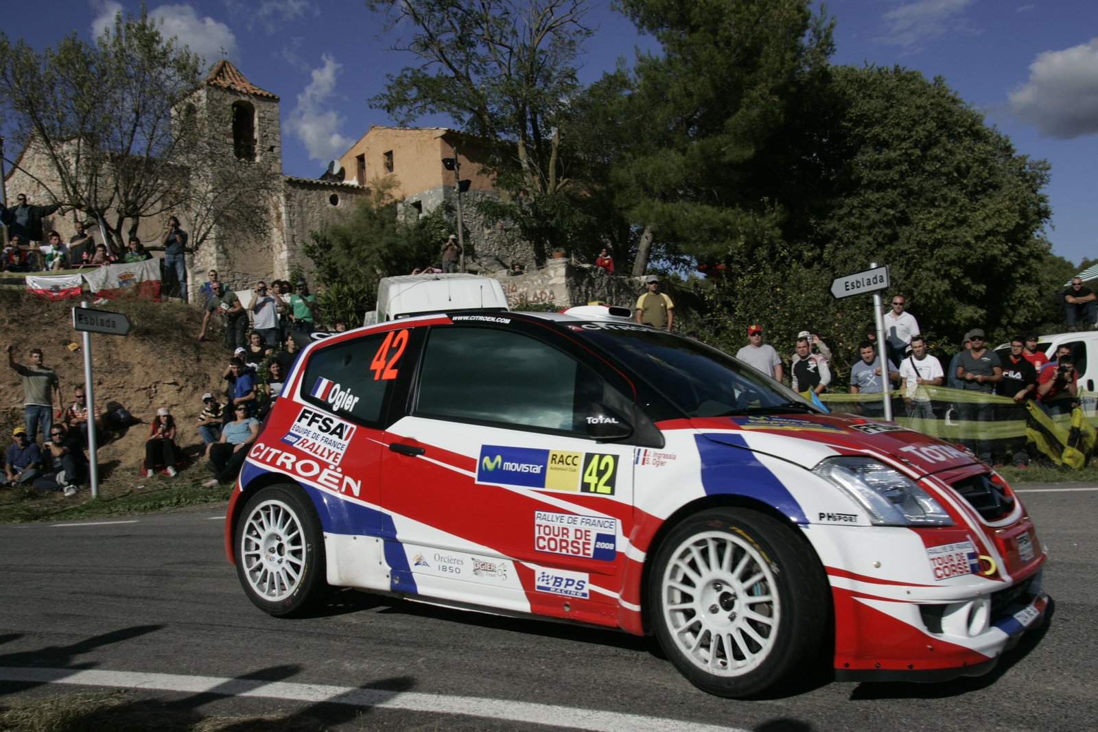 Sebastien Ogier (F) Julien Ingrassia (F) Citroen C2 S1600, EQUIPE DE FRANCE