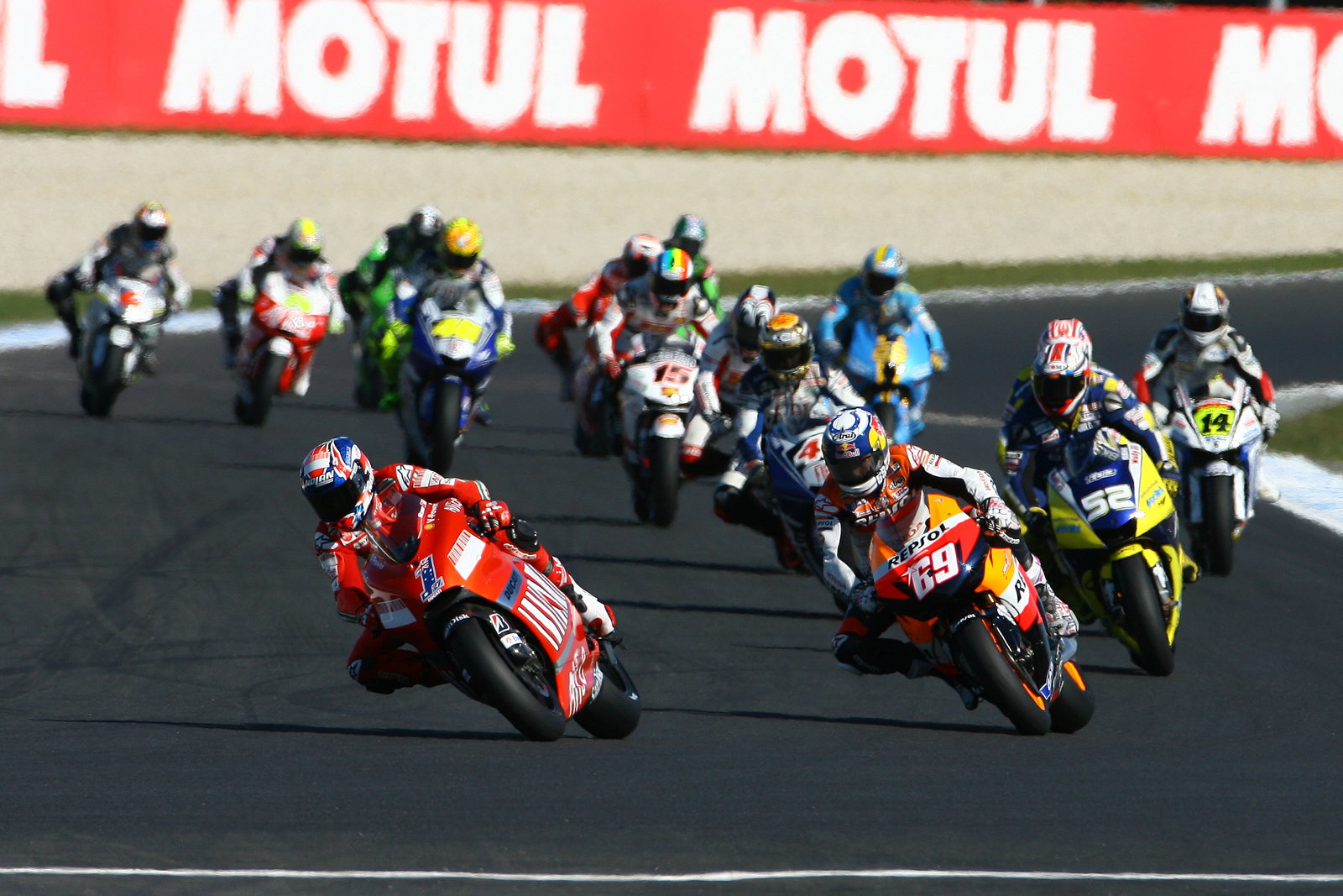 Stoner, Australian MotoGP Race 2008