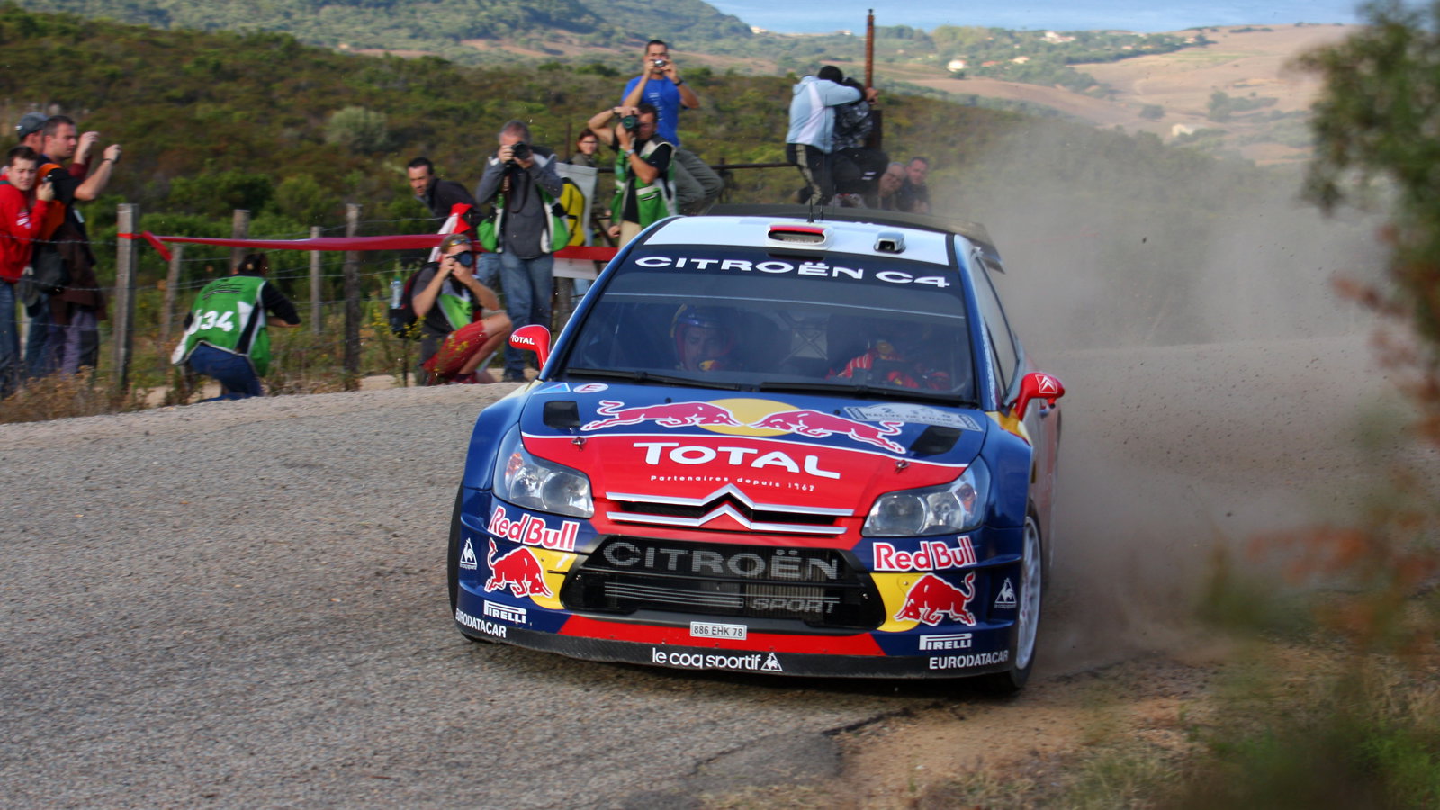 Dani Sordo (ESP) Marc Marti (ESP), Citroen C4 Citroen Total World Rally Team