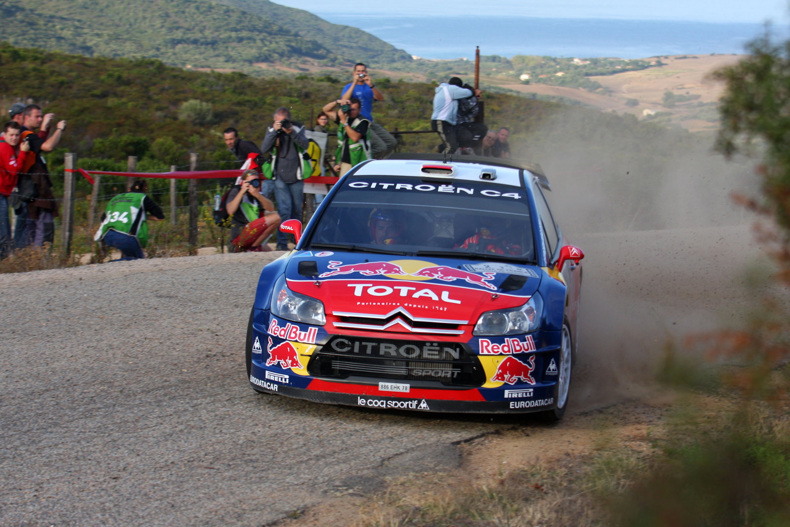 Dani Sordo (ESP) Marc Marti (ESP), Citroen C4 Citroen Total World Rally Team