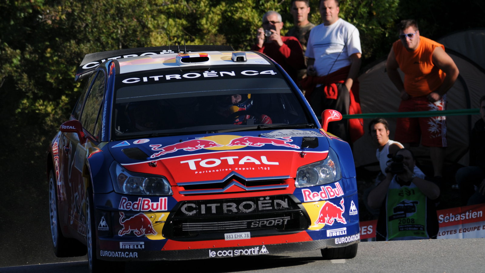 Sebastien Loeb (FRA) Daniel Elena (MON), Citroen C4, Citroen Total World Rally Team