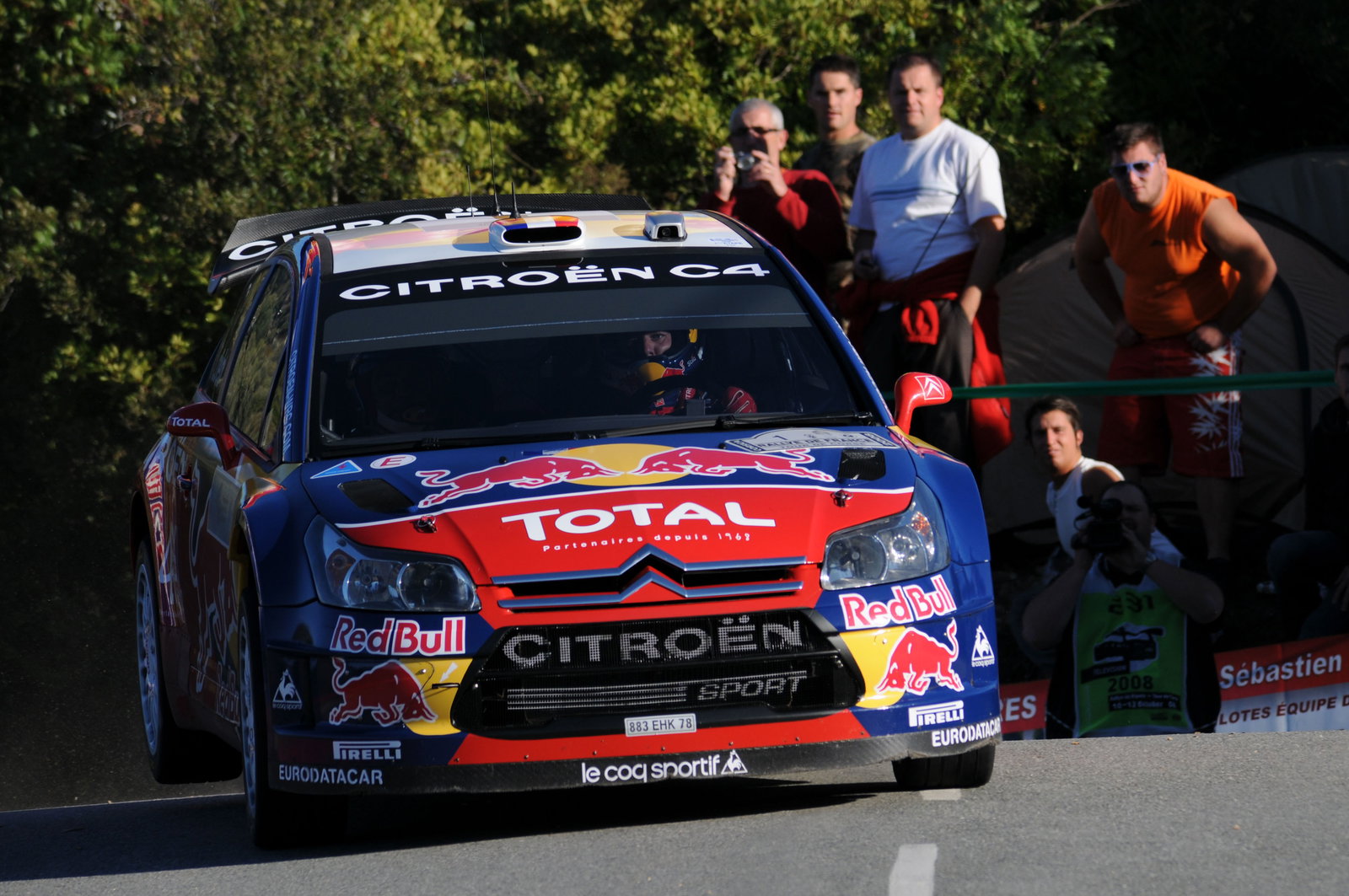 Sebastien Loeb (FRA) Daniel Elena (MON), Citroen C4, Citroen Total World Rally Team