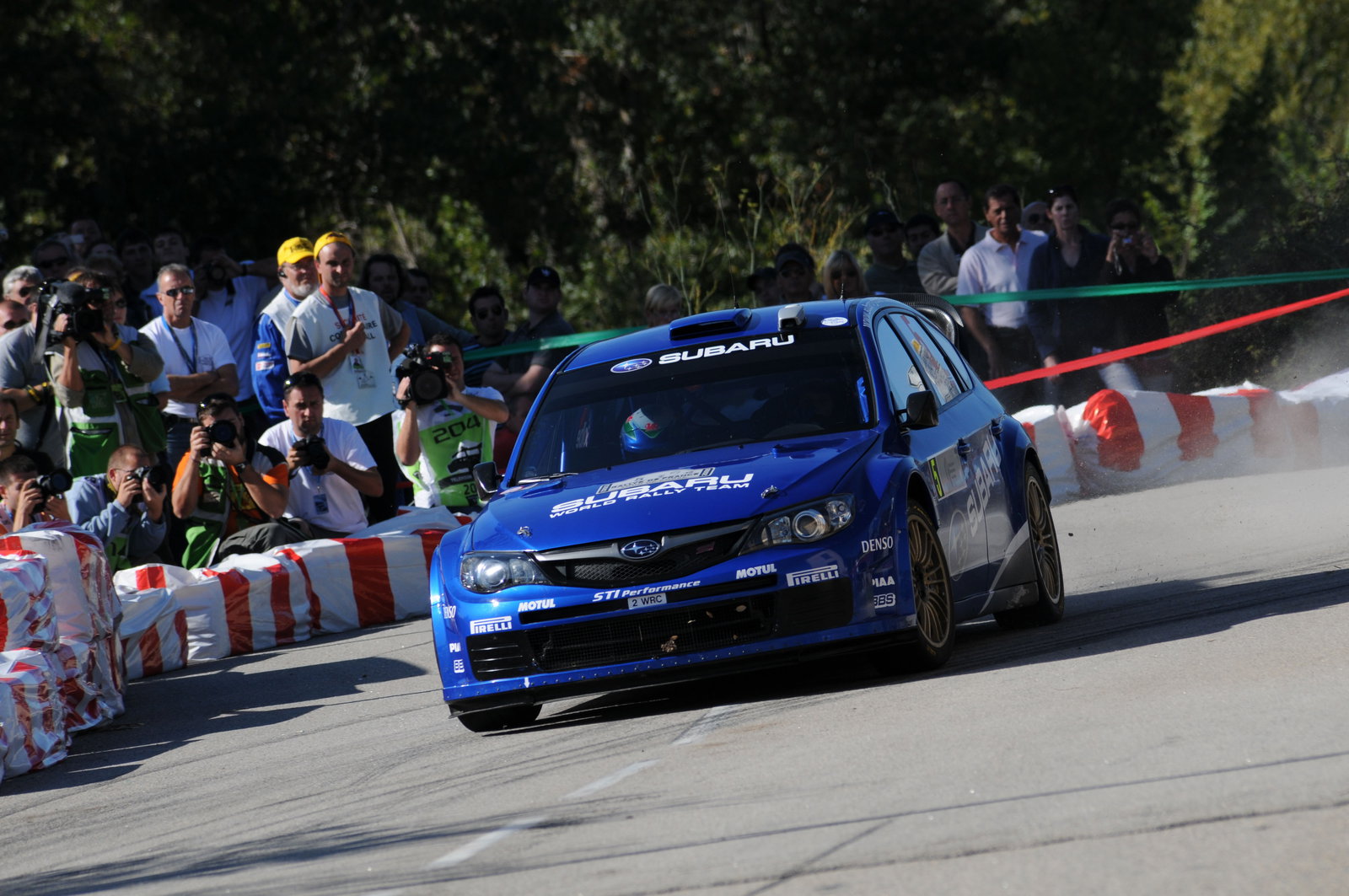 Petter Solberg (NOR) Philip Mills (GBR), Subaru Impreza WRC 2008, Subaru World Rally Team