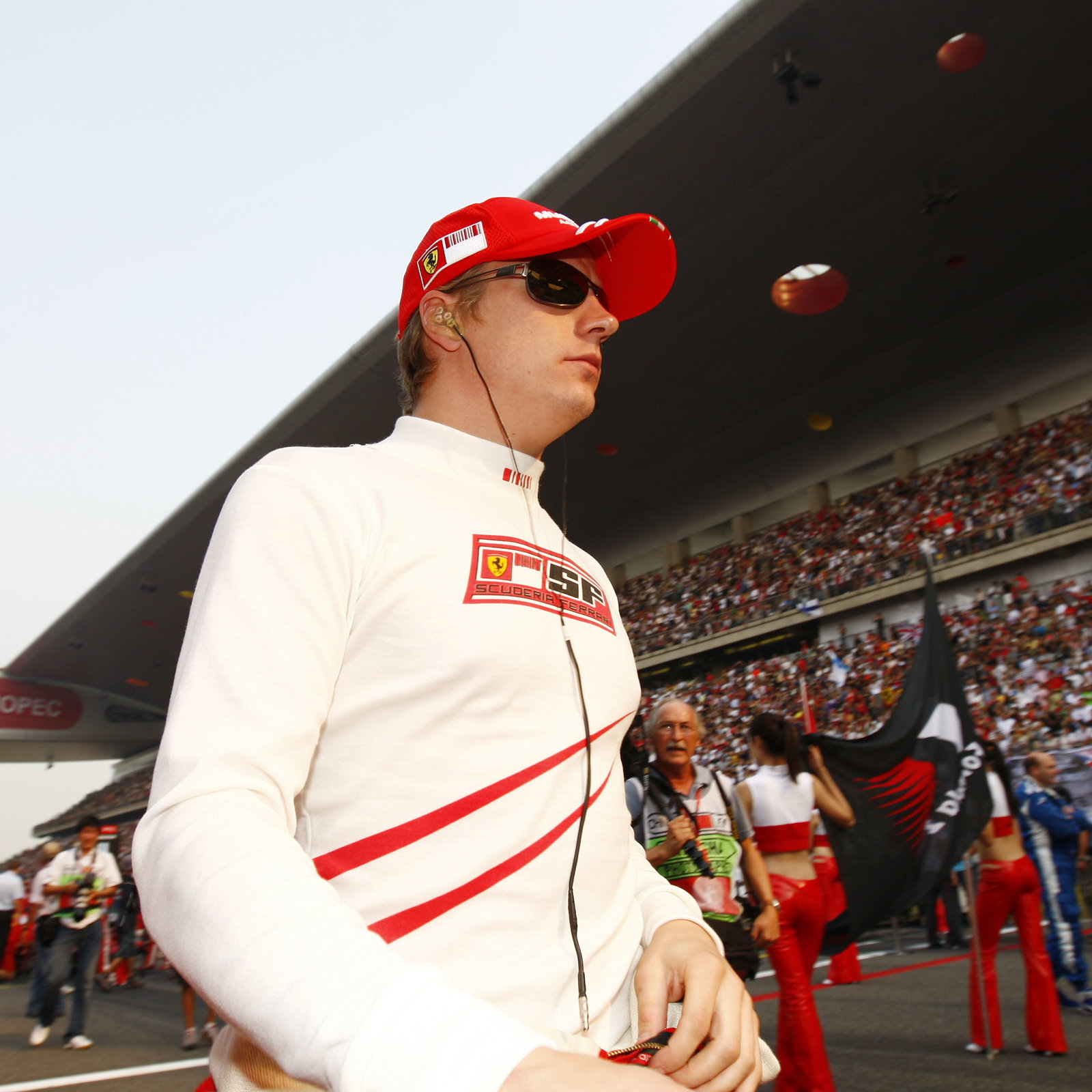 Kimi Raikkonen (FIN) Ferrari F2008, Chinese F1 Grand Prix, Shanghai, 17th-19th October 2008