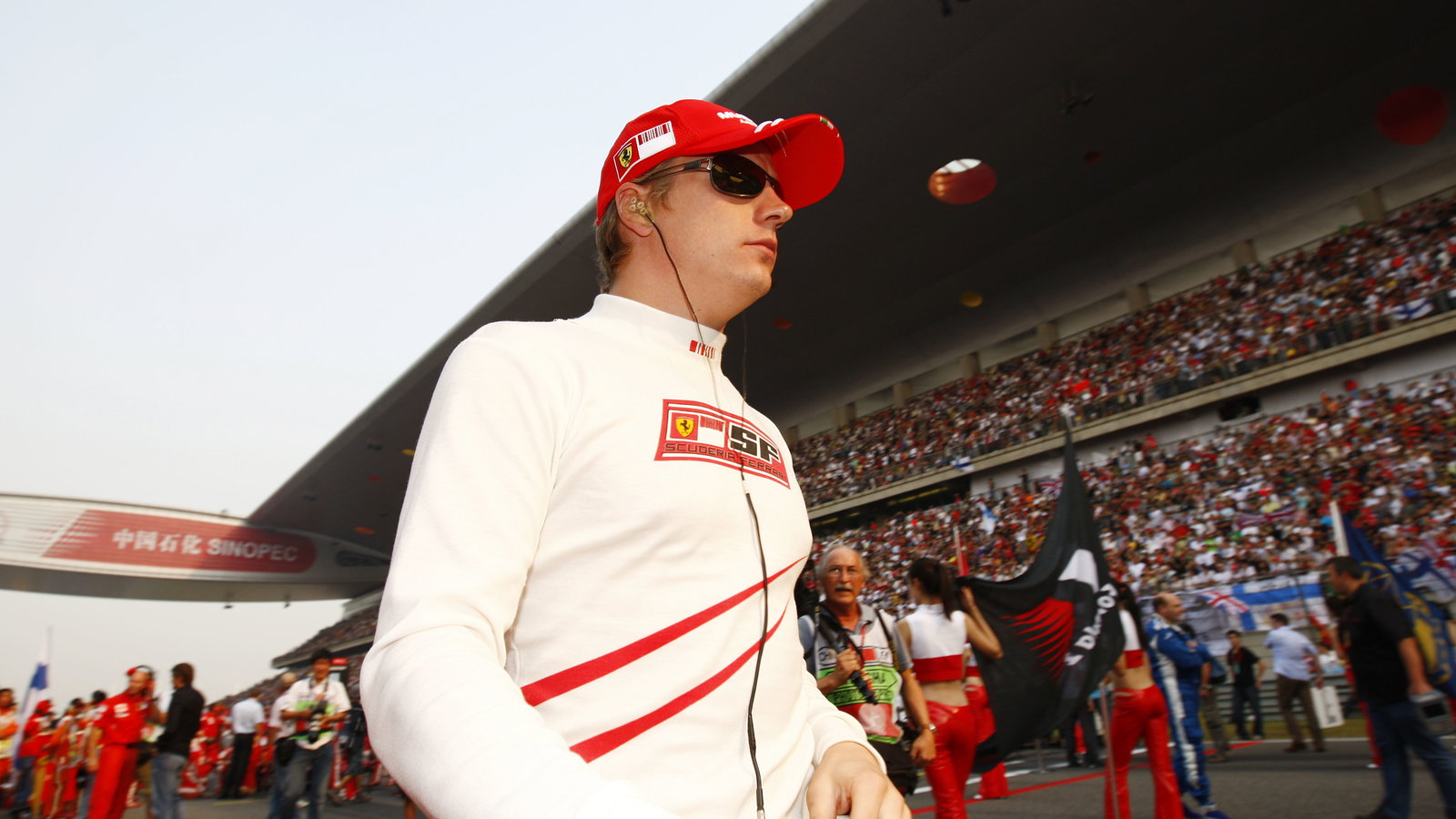 Kimi Raikkonen (FIN) Ferrari F2008, Chinese F1 Grand Prix, Shanghai, 17th-19th October 2008