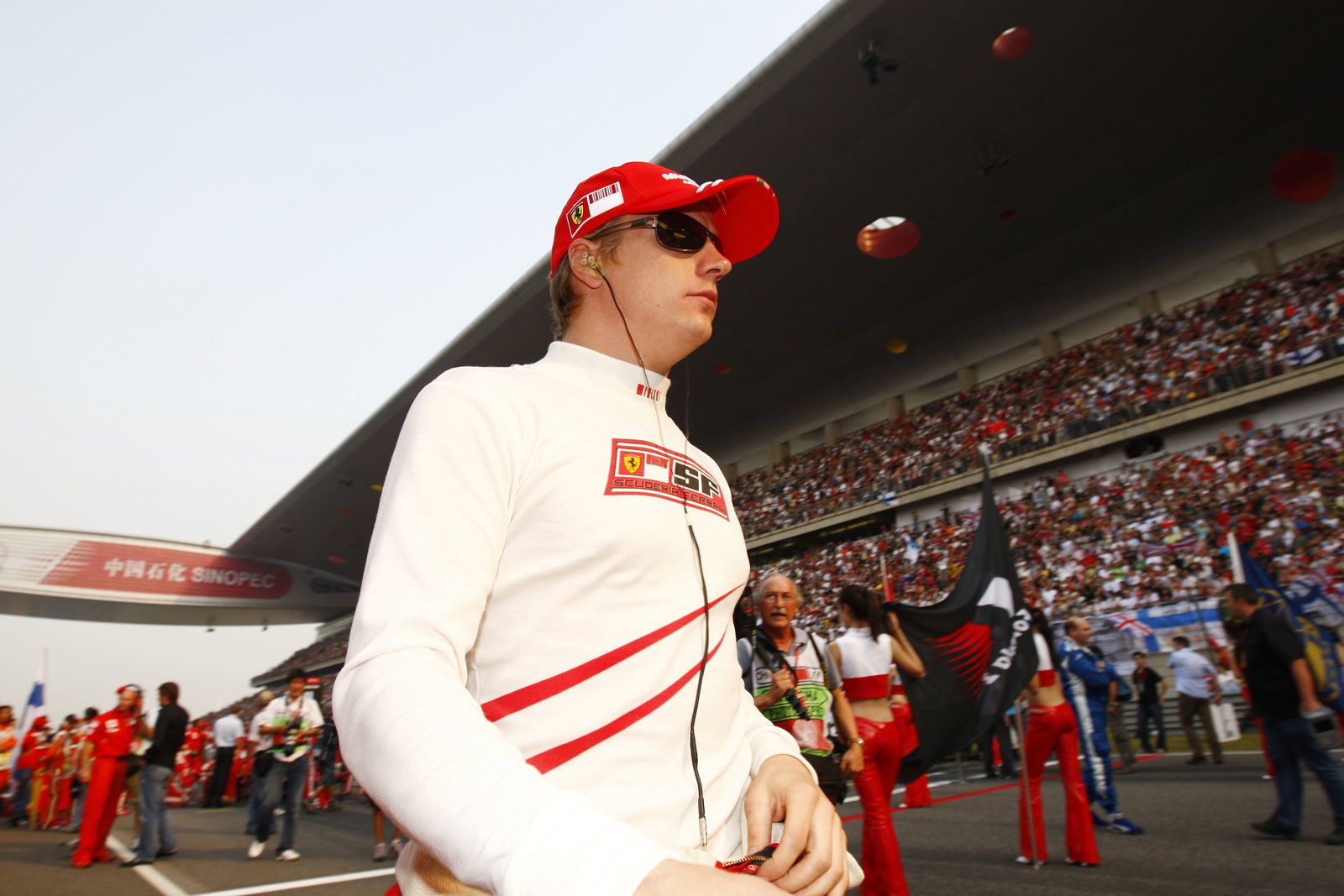 Kimi Raikkonen (FIN) Ferrari F2008, Chinese F1 Grand Prix, Shanghai, 17th-19th October 2008