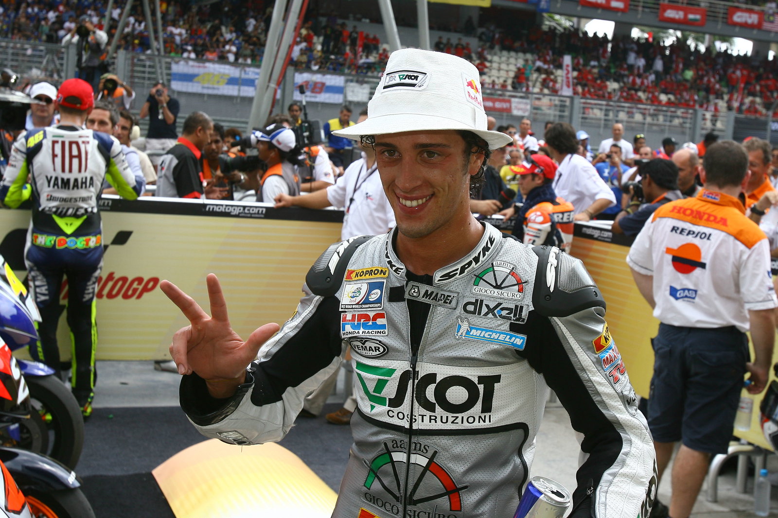 Dovizioso, Malaysian MotoGP Race 2008