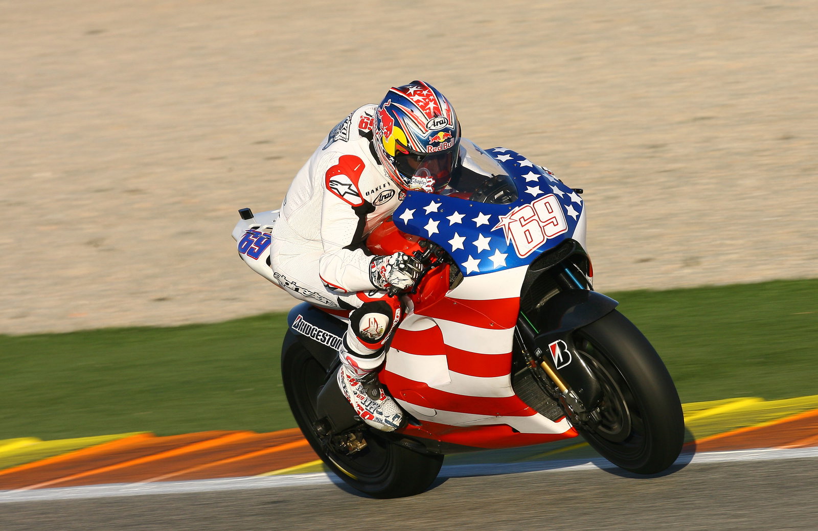 Hayden, Valencia MotoGP Tests 2008