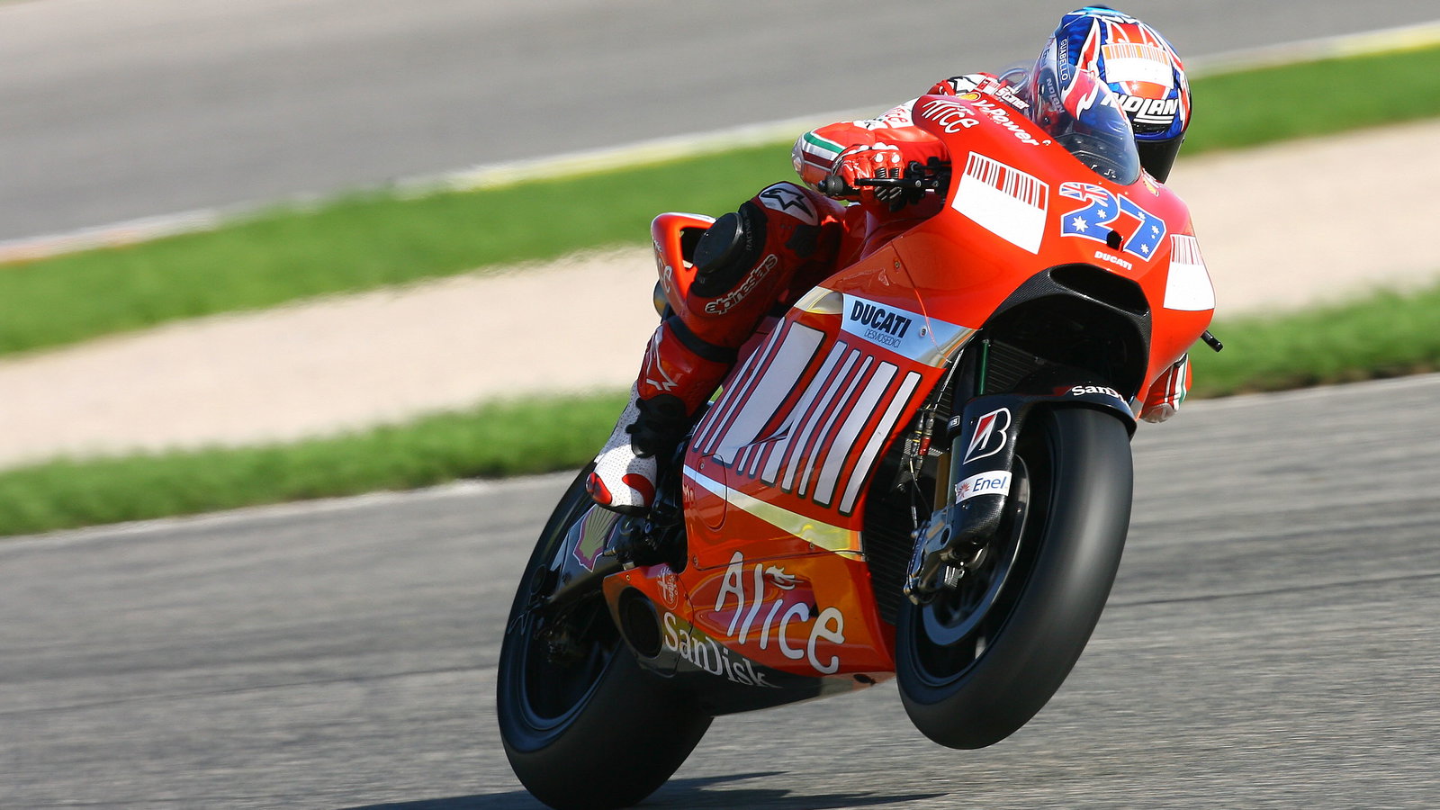 Stoner, Valencia MotoGP Tests 2008