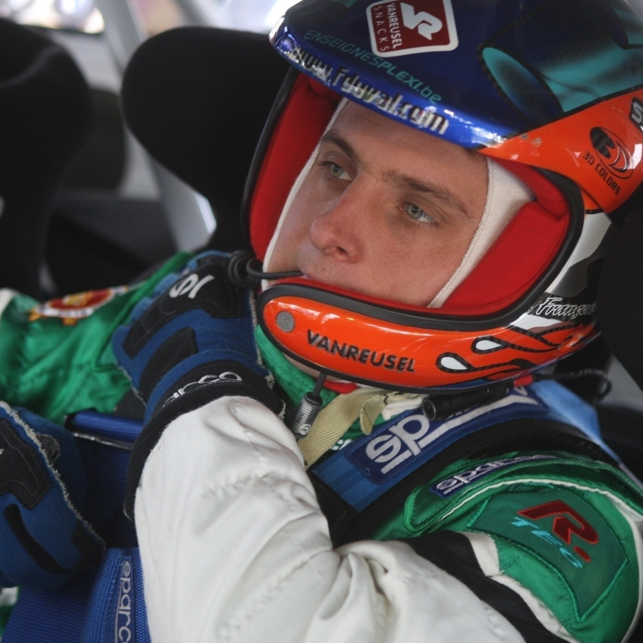 Francois Duval (B) Ford Focus RS WRC 07