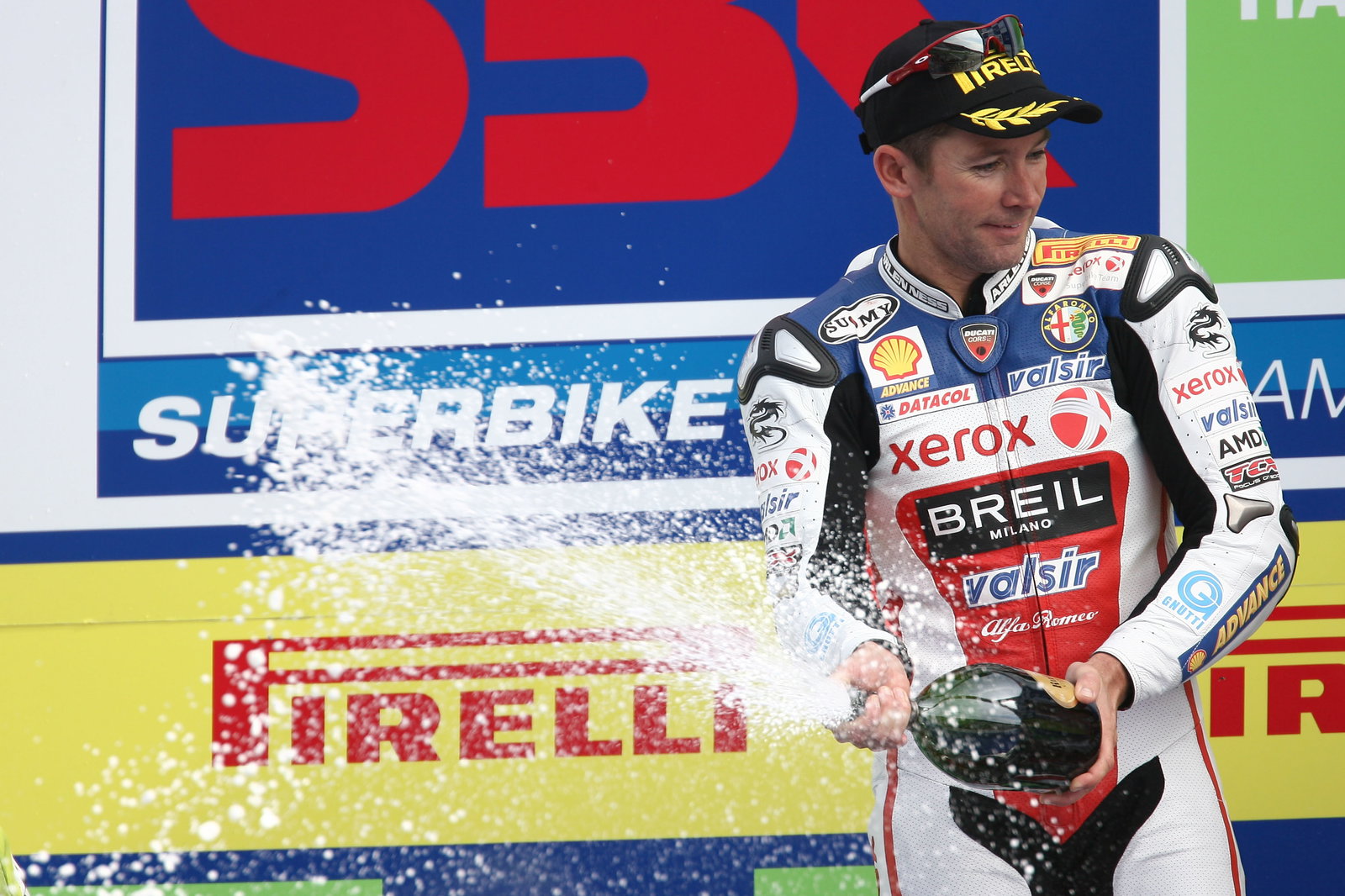 Bayliss, Portuguese WSBK Race 1 2008