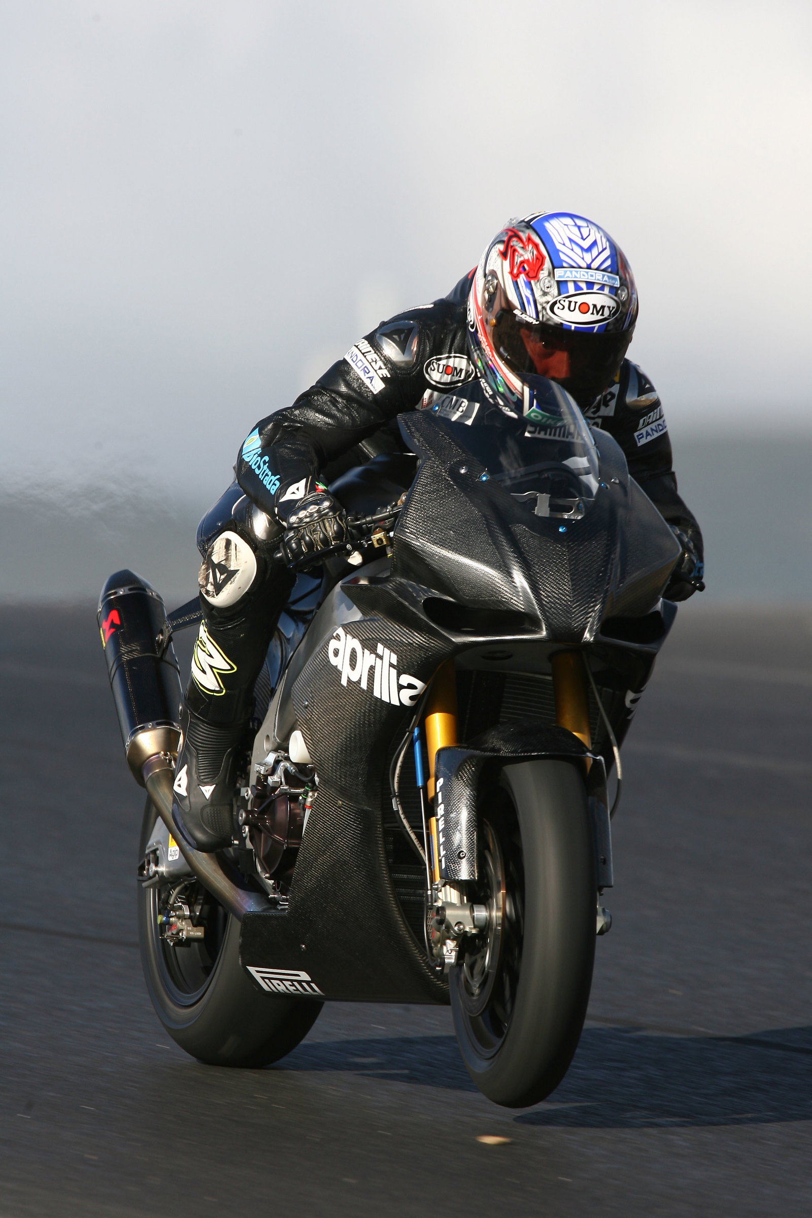 Biaggi, Portuguese WSBK Test 2008