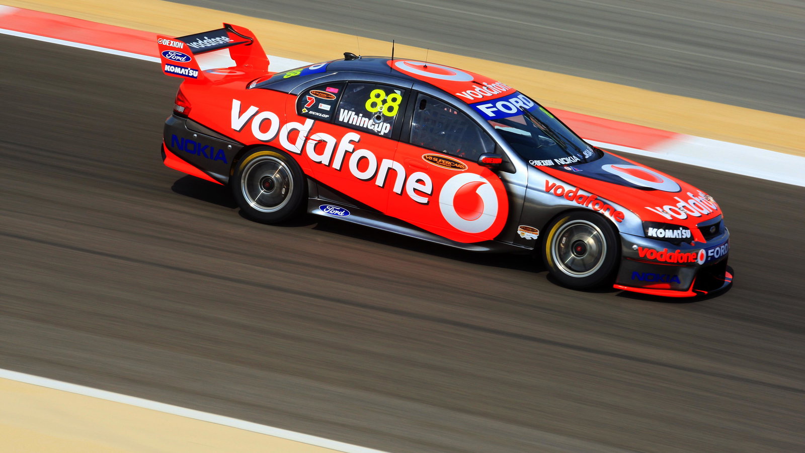 Jamie Whincup, (aust) Team Vodafone 888 Ford
The Desert 400
Rd 12 V8 Supercars
Bahrain Internat