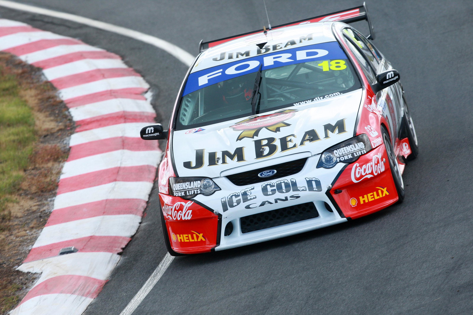Will Davison, (aust), Jim Beam DJR Ford
Falken Tasmania Challenge
Rd 13 V8 Supercars
Symmon