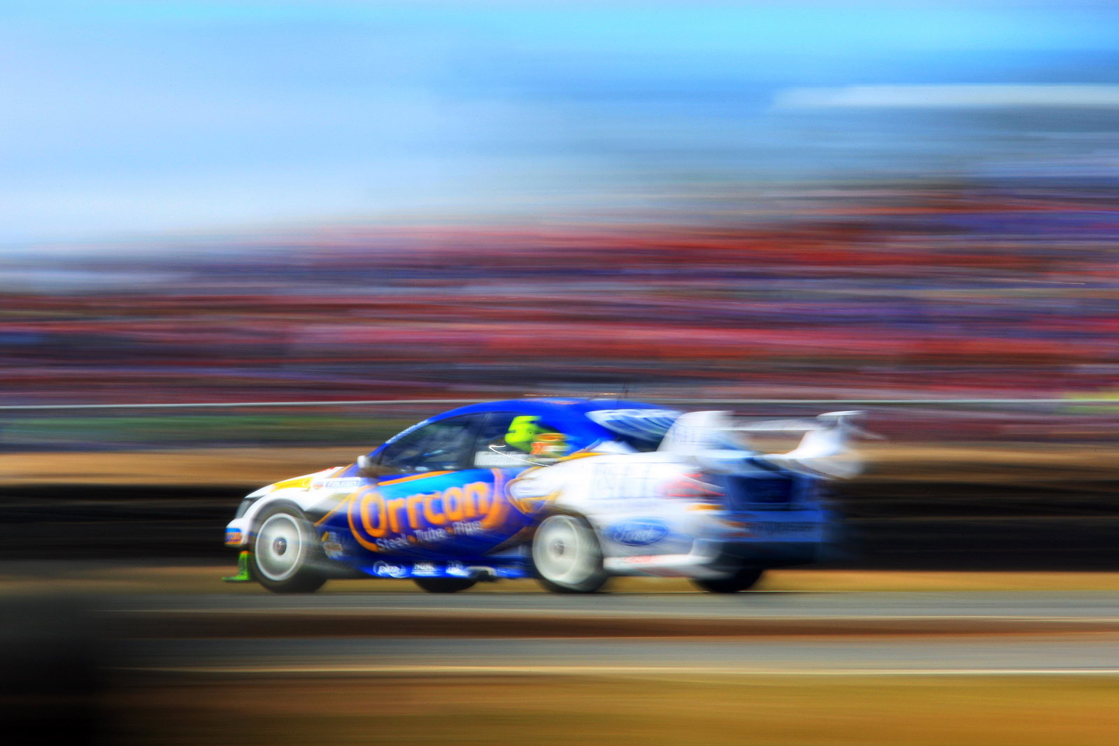 Mark Winterbottom, (Aust) Orrcon FPR Ford
Falken Tasmania Challenge
Rd 13 V8 Supercars
Symmon