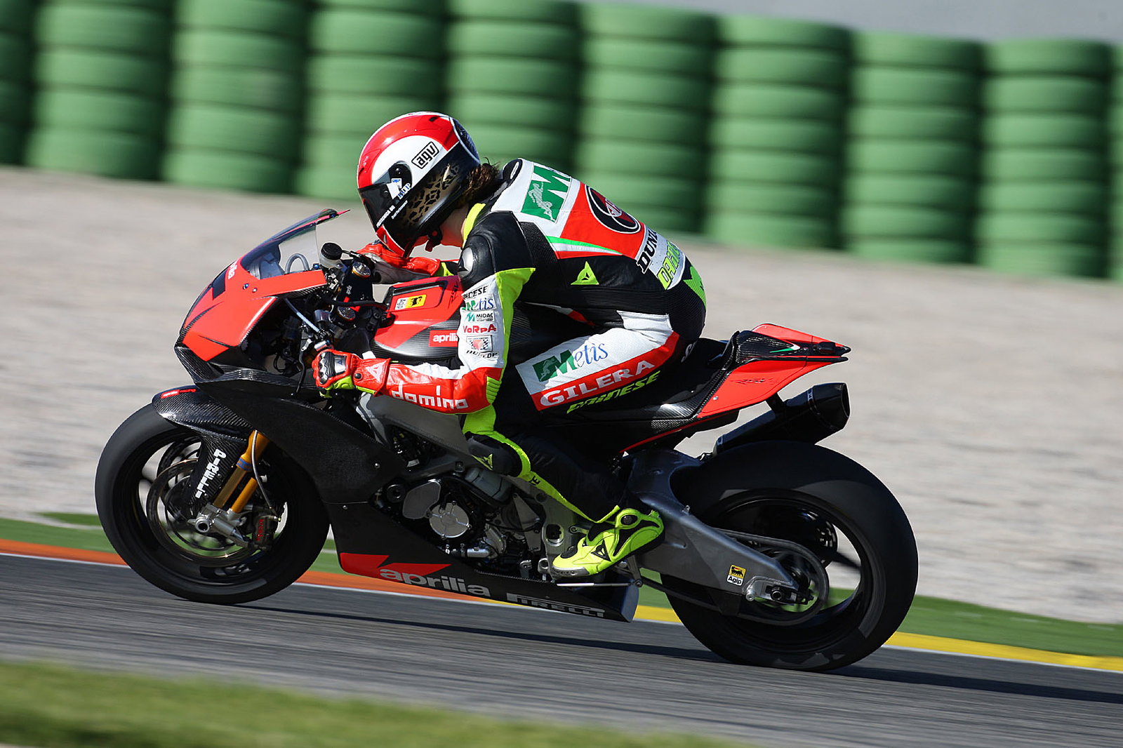 Simoncelli, Valencia WSBK Test 2008