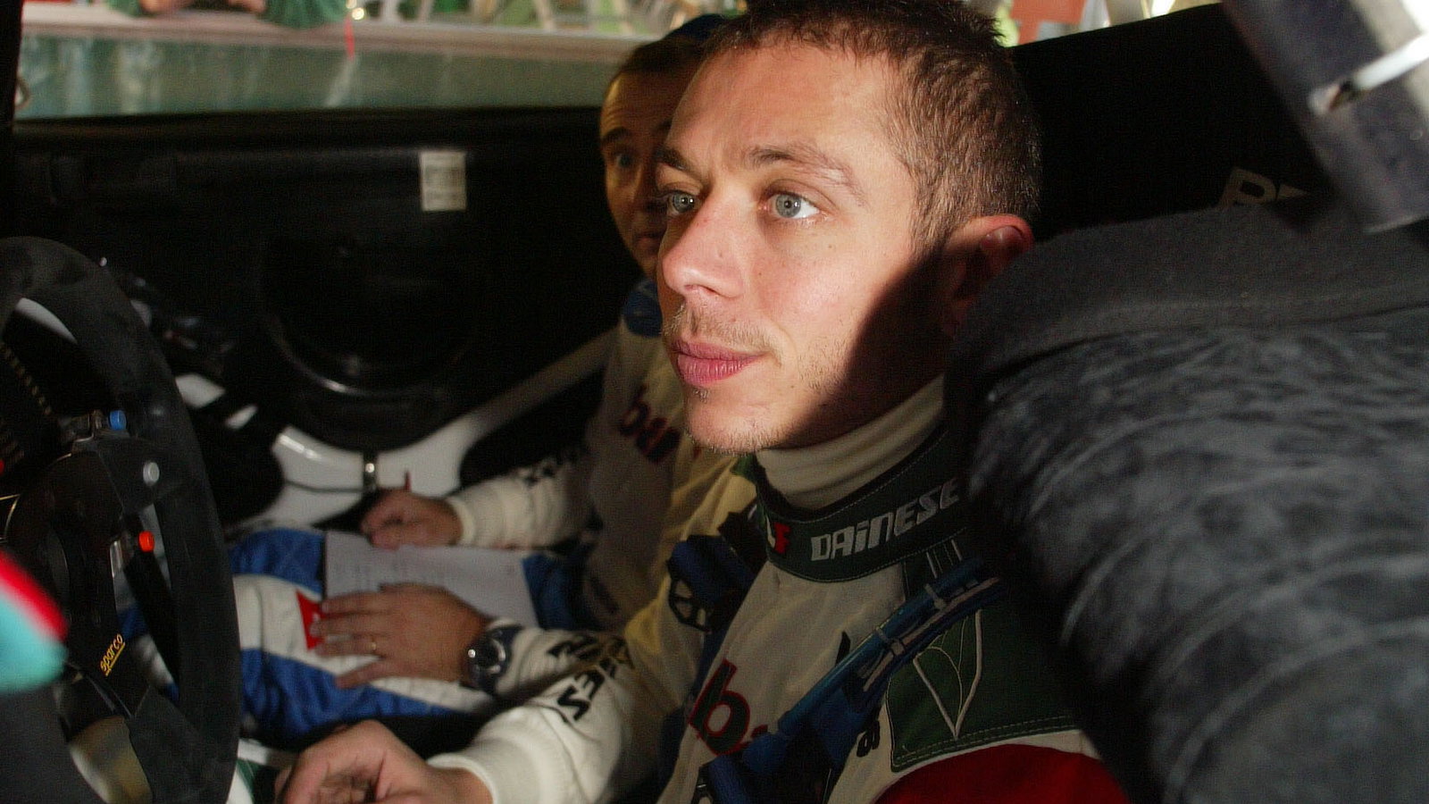 Valentino Rossi (I) Carlo Cassina (I) Ford Focus RS WRC 07