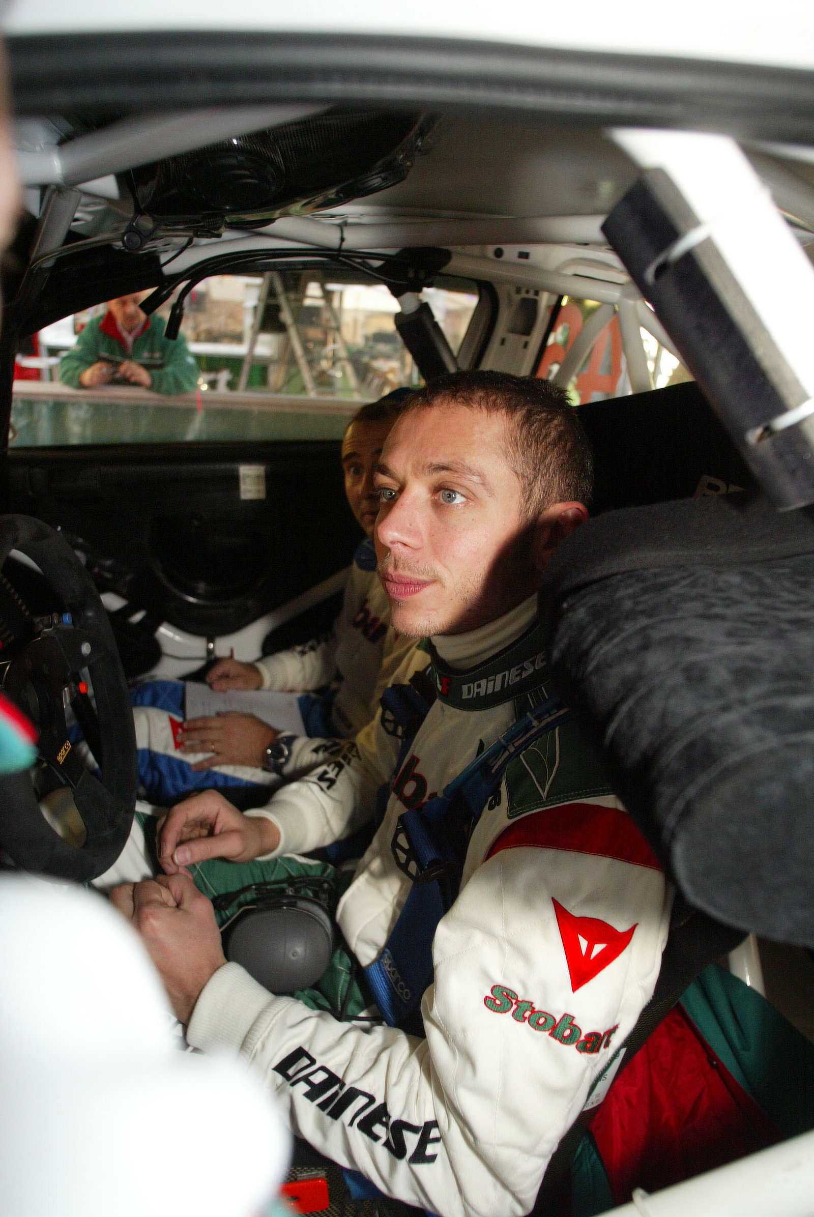 Valentino Rossi (I) Carlo Cassina (I) Ford Focus RS WRC 07