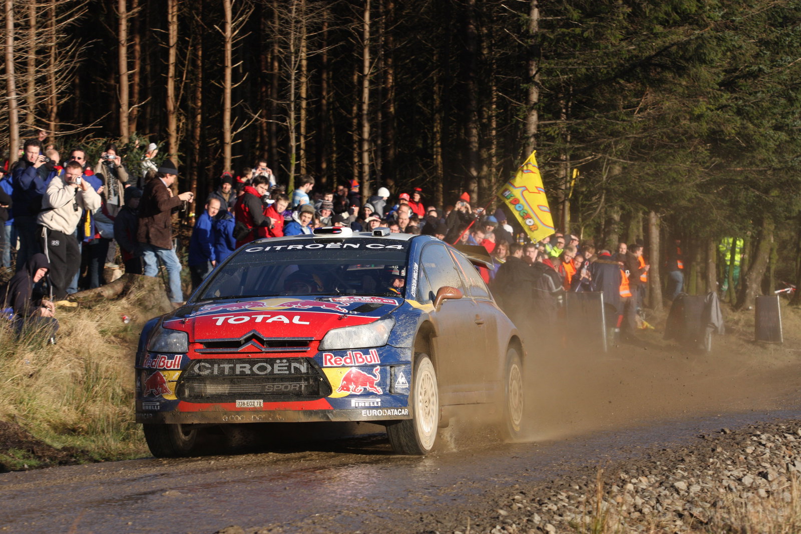 Sebastien Loeb (FRA) Daniel Elena (MON), Citroën C4, Citroën Total World Rally Team