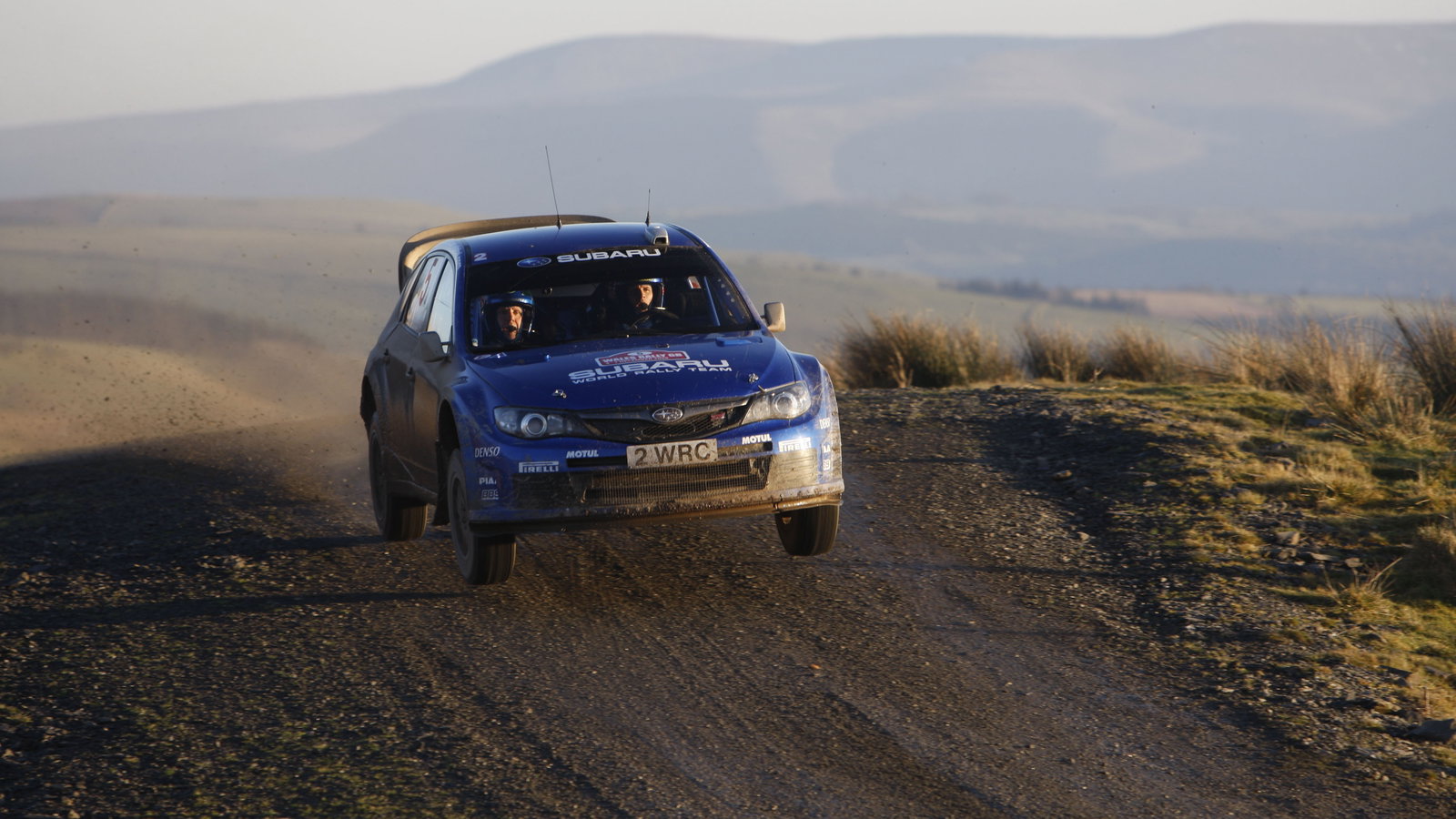 Petter Solberg (NOR) Philip Mills (GBR), Subaru Impreza WRC 2008, Subaru World Rally Team