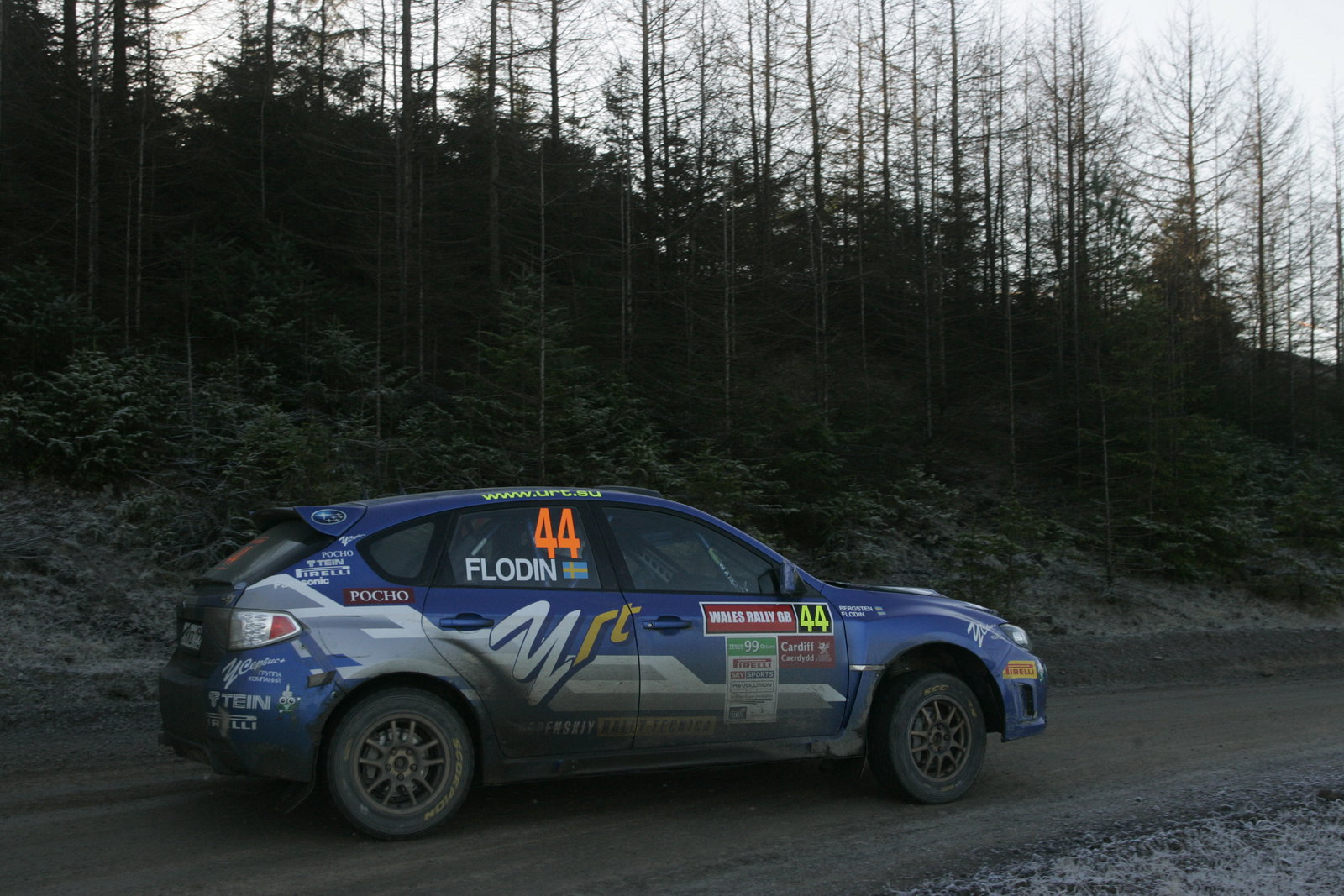 Patrik Flodin (S) Maria Andersson (S) Subaru Impreza, Rally Team Olsberg