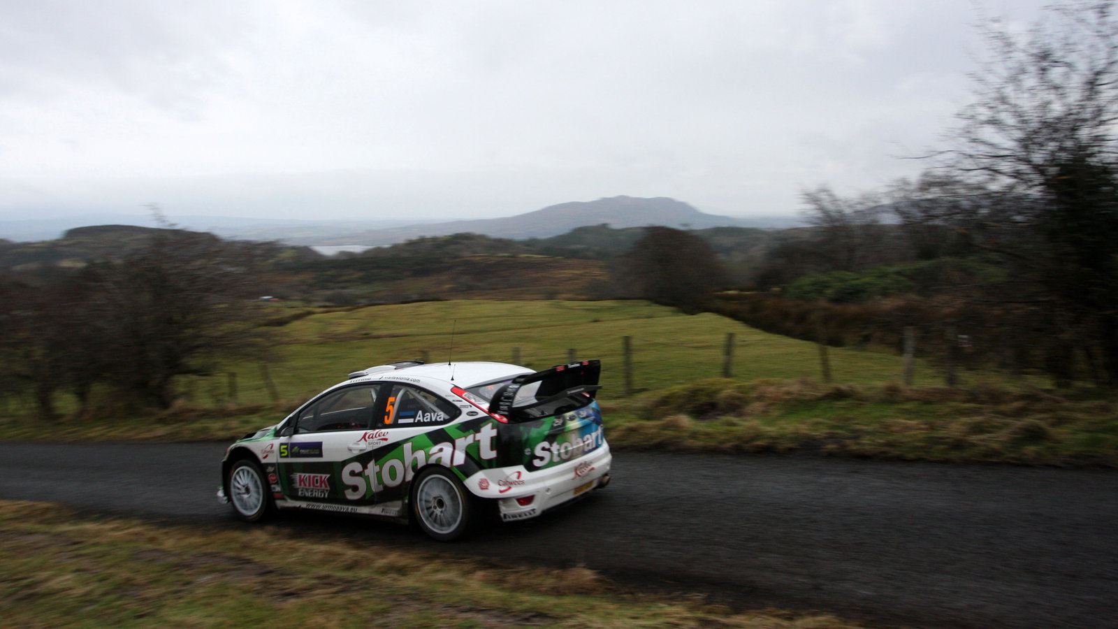 Urmo Aava (EST) Kuldar Sikk (EST), Ford Focus RS WRC 08, Stobart VK M-Sport Ford Rally Team