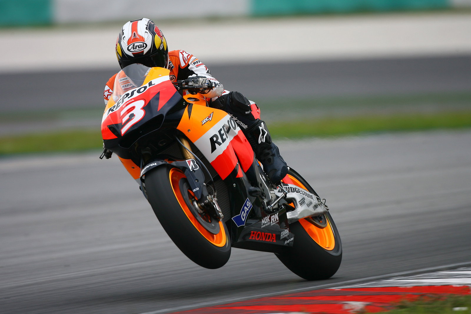 Pedrosa, Sepang MotoGP tests, 2009