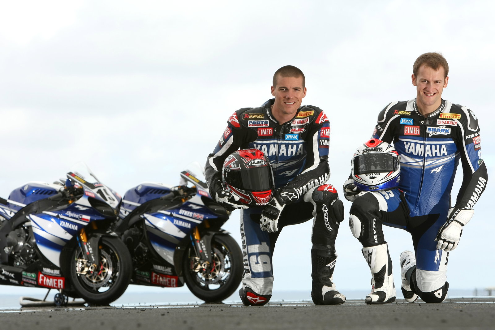 Spies, Sykes, Yamaha R1 2009, Australian WSBK 2009