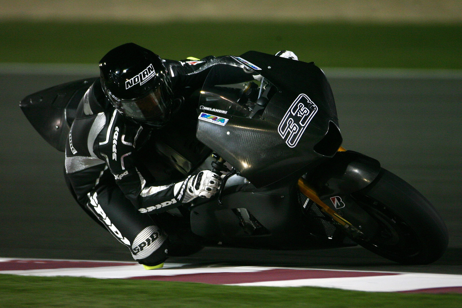 Melandri, Qatar MotoGP Test 2009