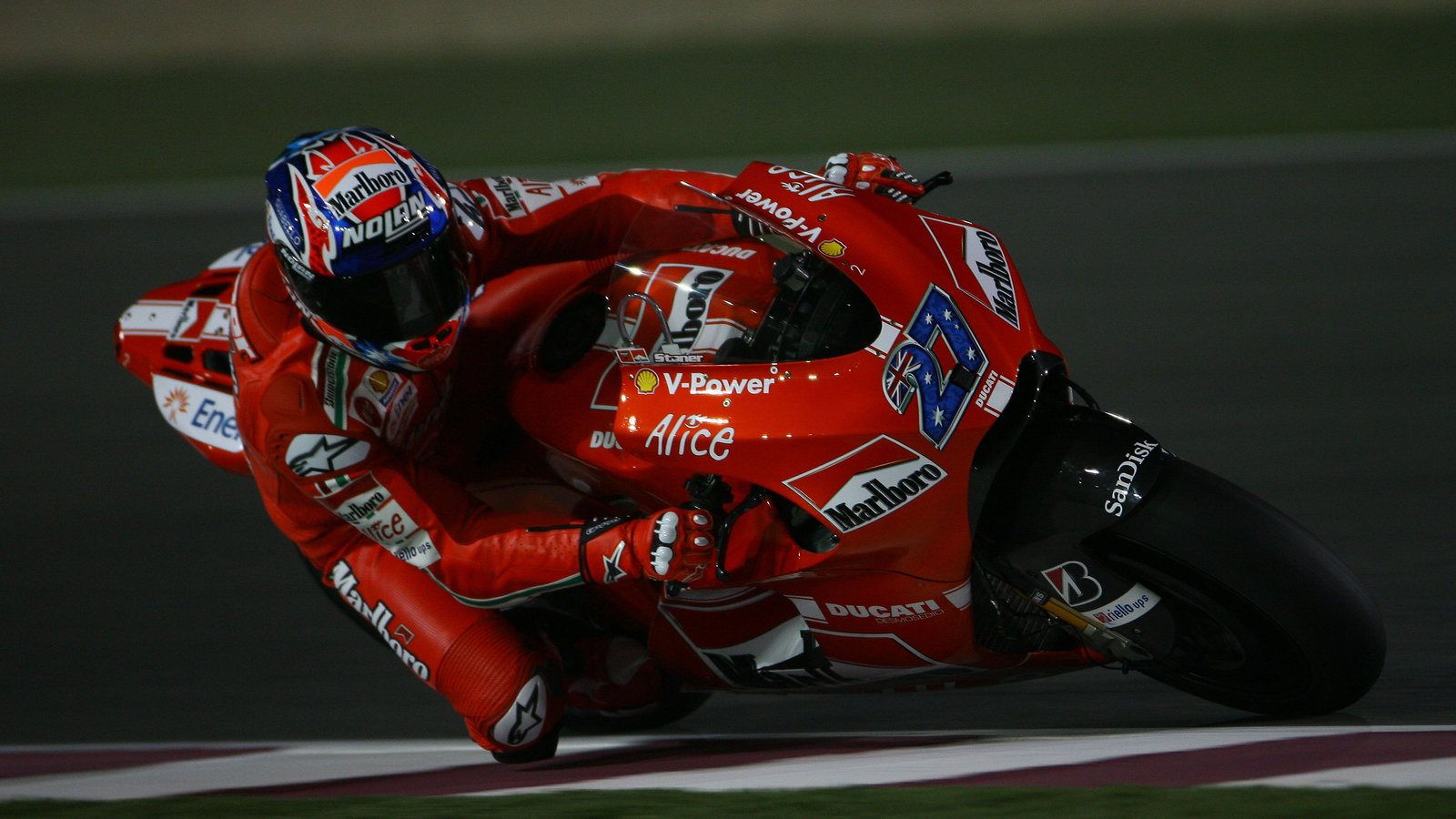 Stoner, Qatar MotoGP Test 2009