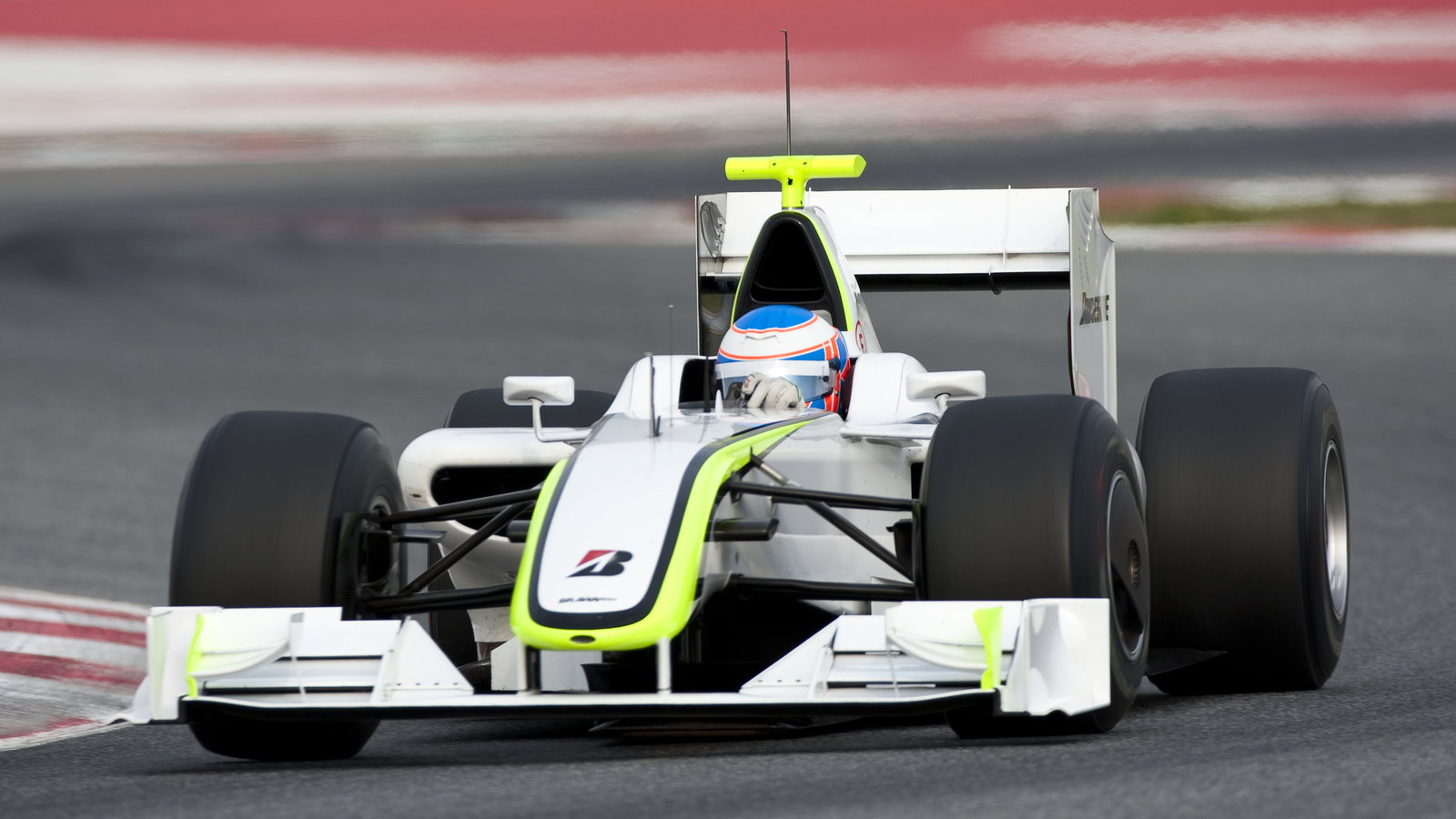Jenson Button (GBR) Brawn GP, Barcelona Test 9-12th, March 2009