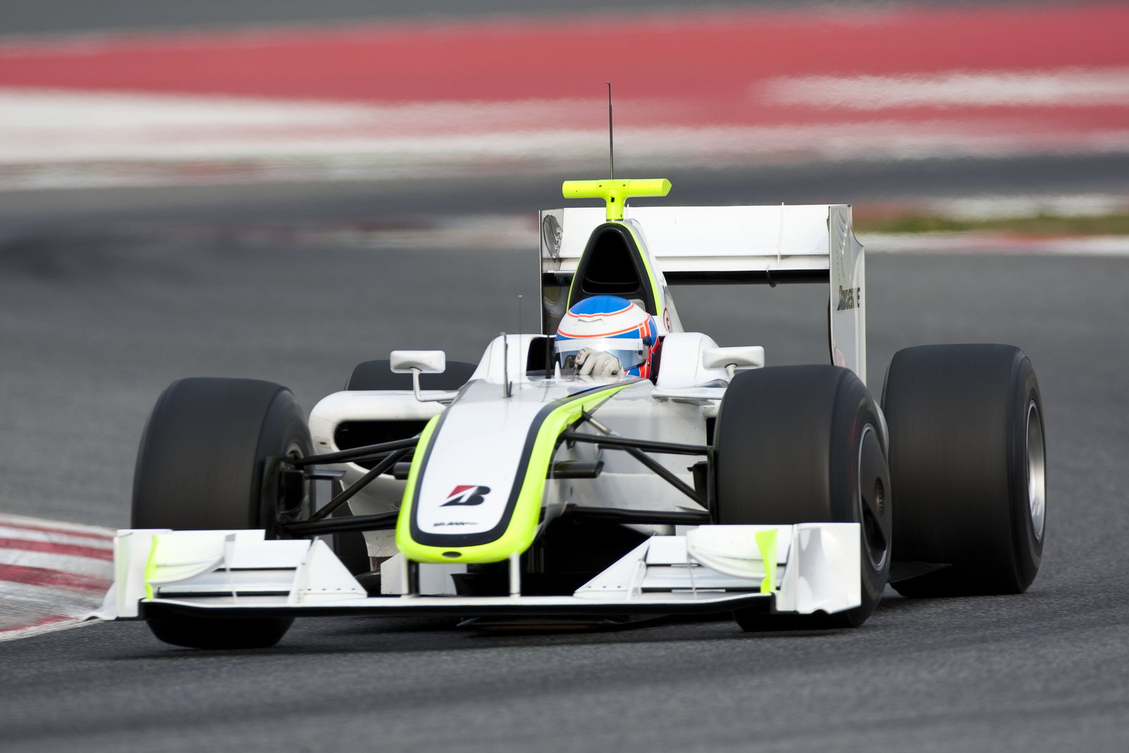Jenson Button (GBR) Brawn GP, Barcelona Test 9-12th, March 2009