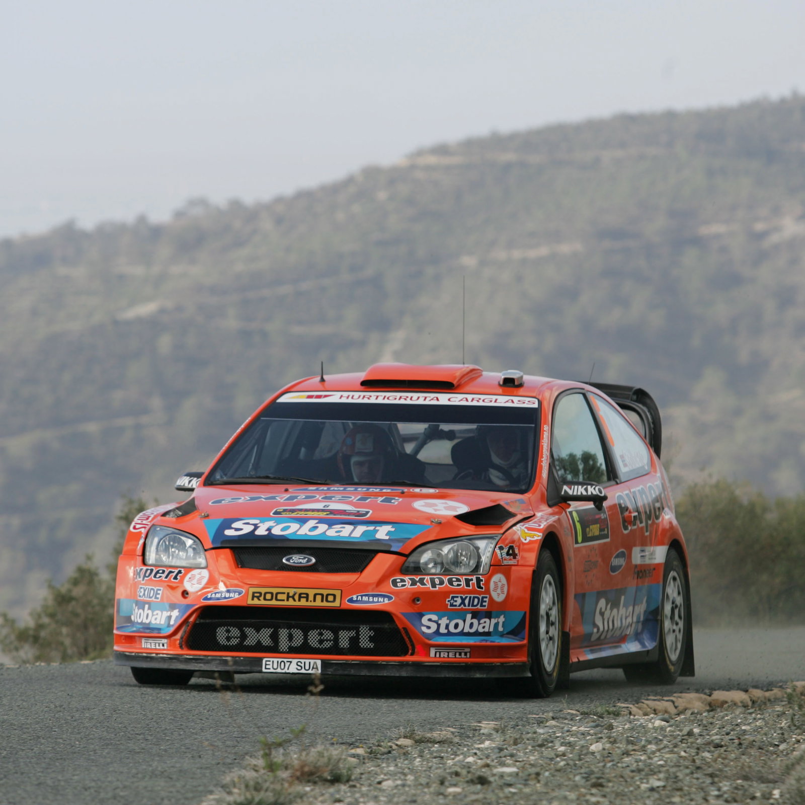 Henning Solberg (NOR) Cato Menkerud (NOR), Ford Focus RS WRC 08, Stobart VK M-Sport Ford Rally Team