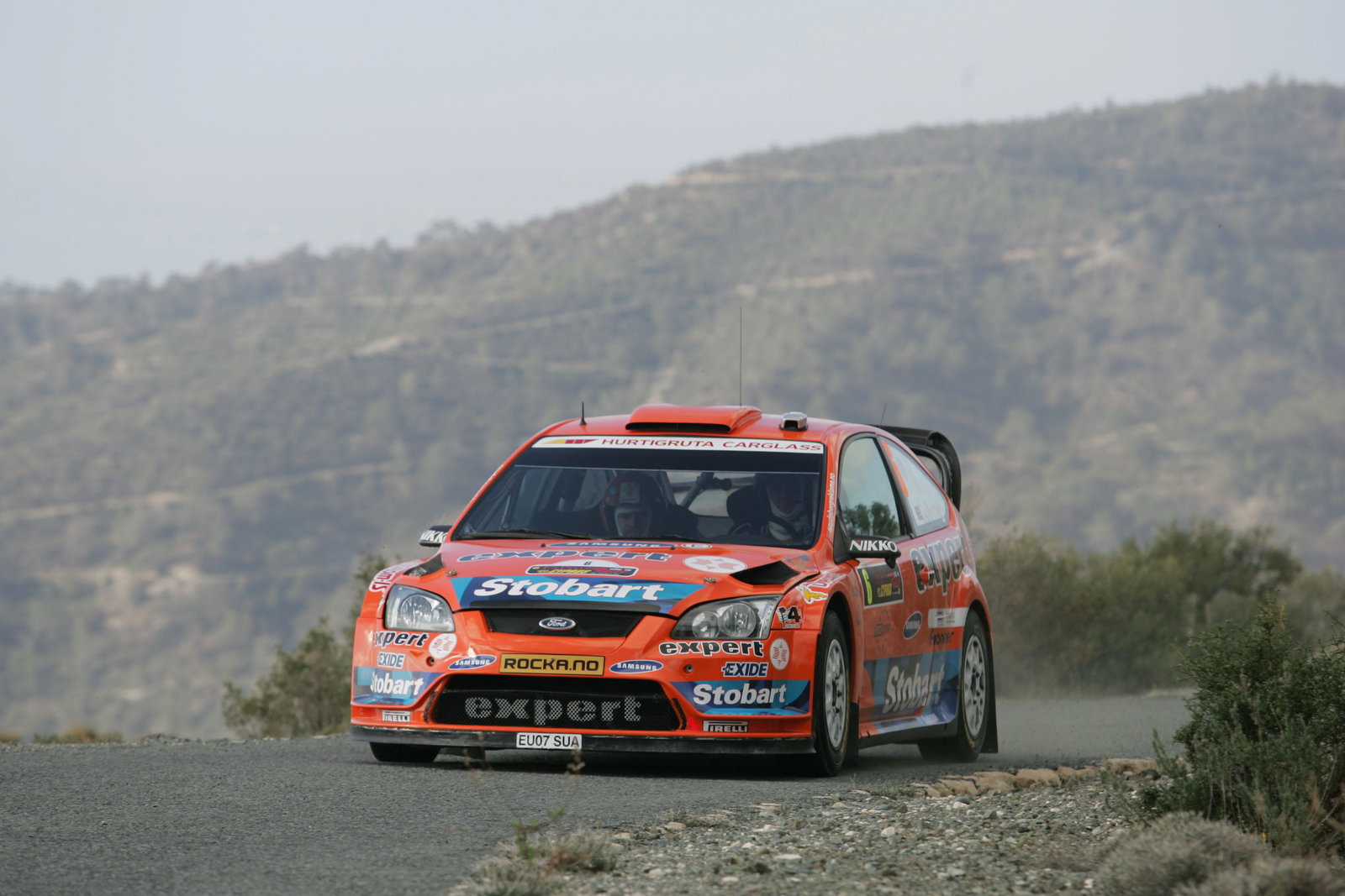 Henning Solberg (NOR) Cato Menkerud (NOR), Ford Focus RS WRC 08, Stobart VK M-Sport Ford Rally Team