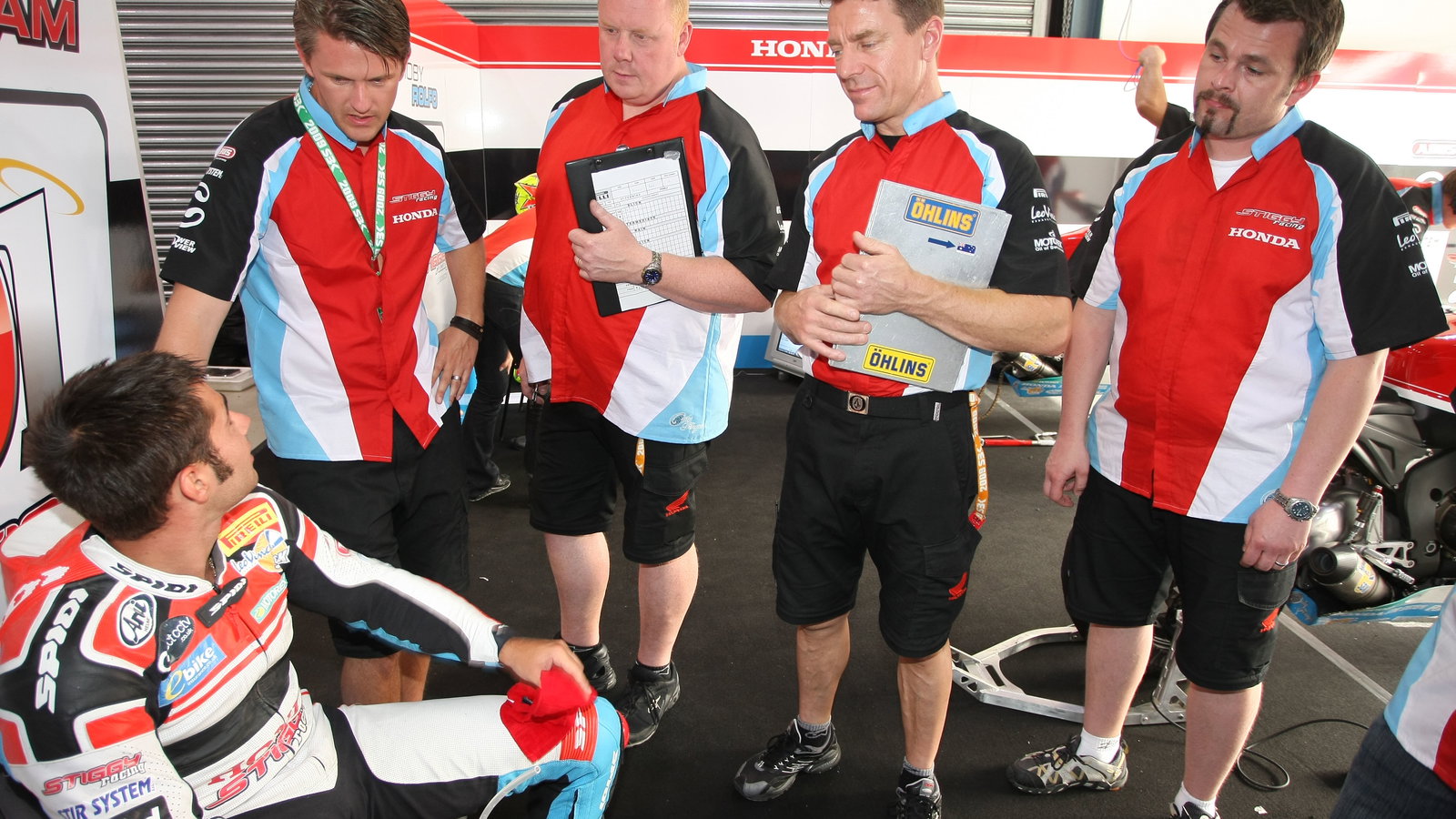 Team Stiggy Motorsport, Haslam, Qatar WSBK 2009