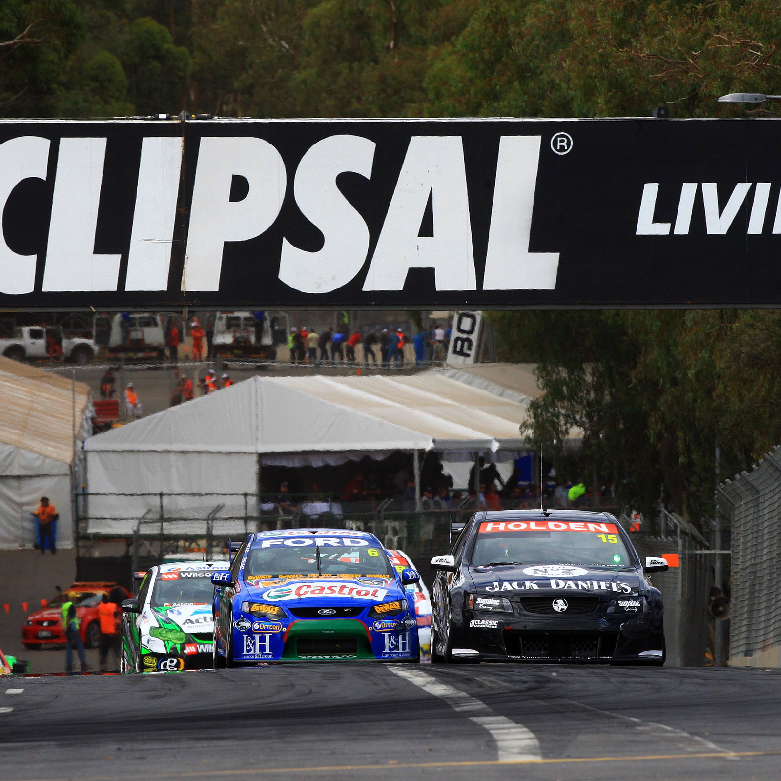 Rick Kelly, (aust), Jack Daniels Kelly Racing Commodore Clipsal 500 Rd 1 V8 Supercars Adelaide SA