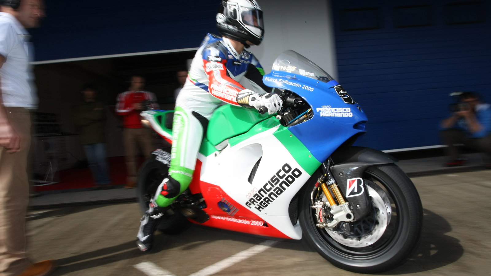 Gibernau, Jerez MotoGP Test 2009
