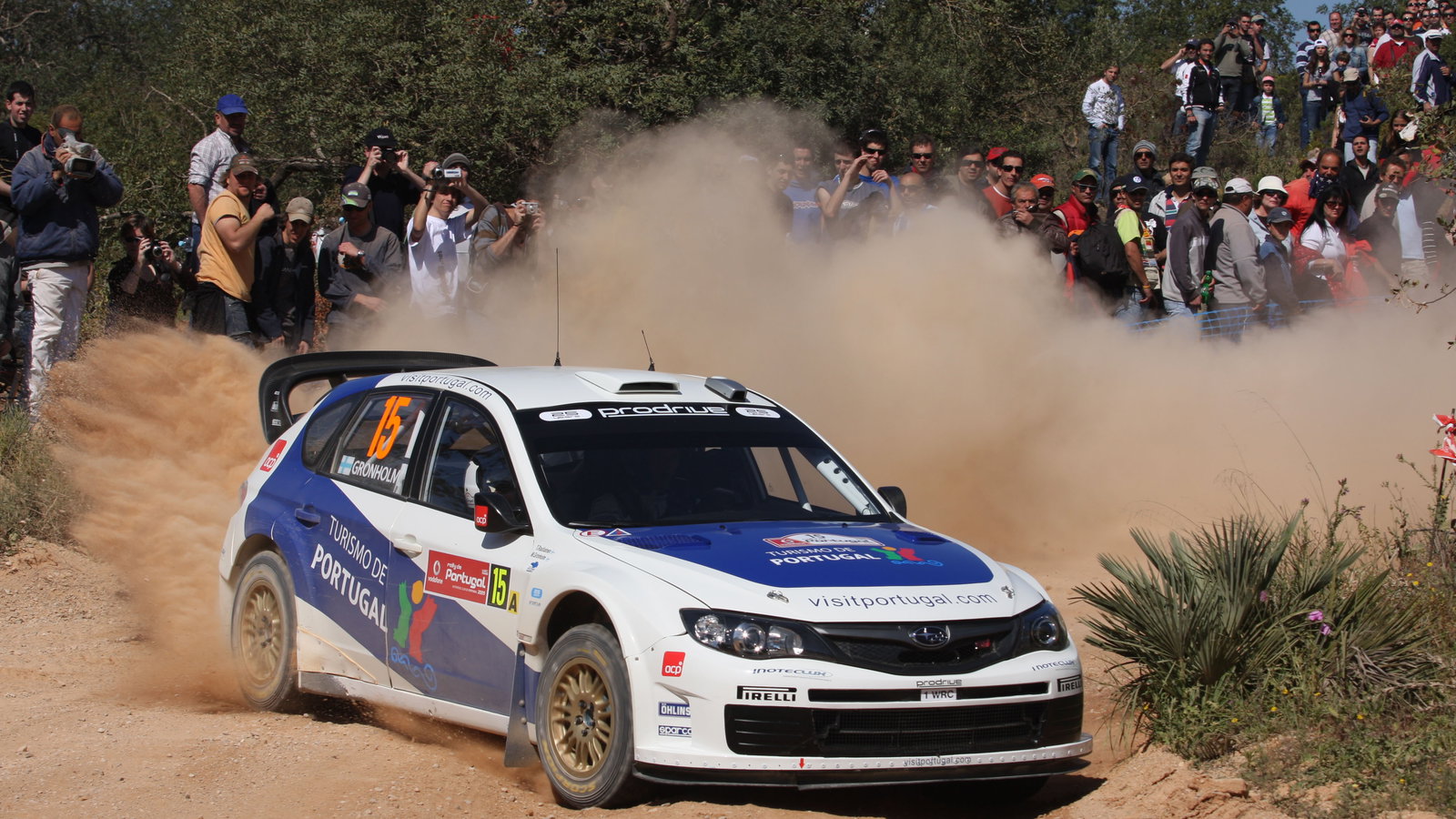 Marcus Gronholm (FIN) Timo Rautianen (FIN), Subaru Impreza WRC 08