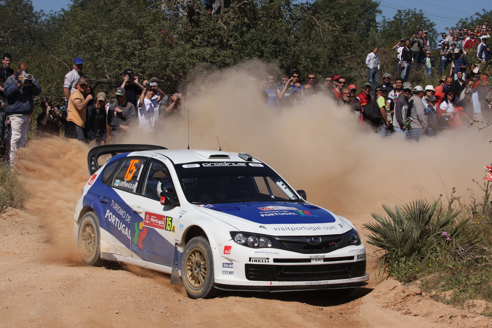 Marcus Gronholm (FIN) Timo Rautianen (FIN), Subaru Impreza WRC 08