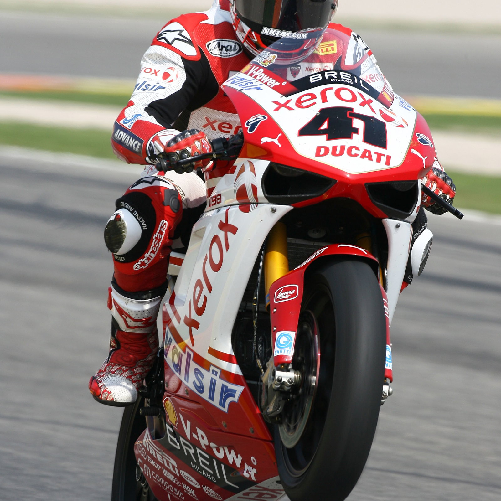 Haga, Spanish WSBK Race 2 2009