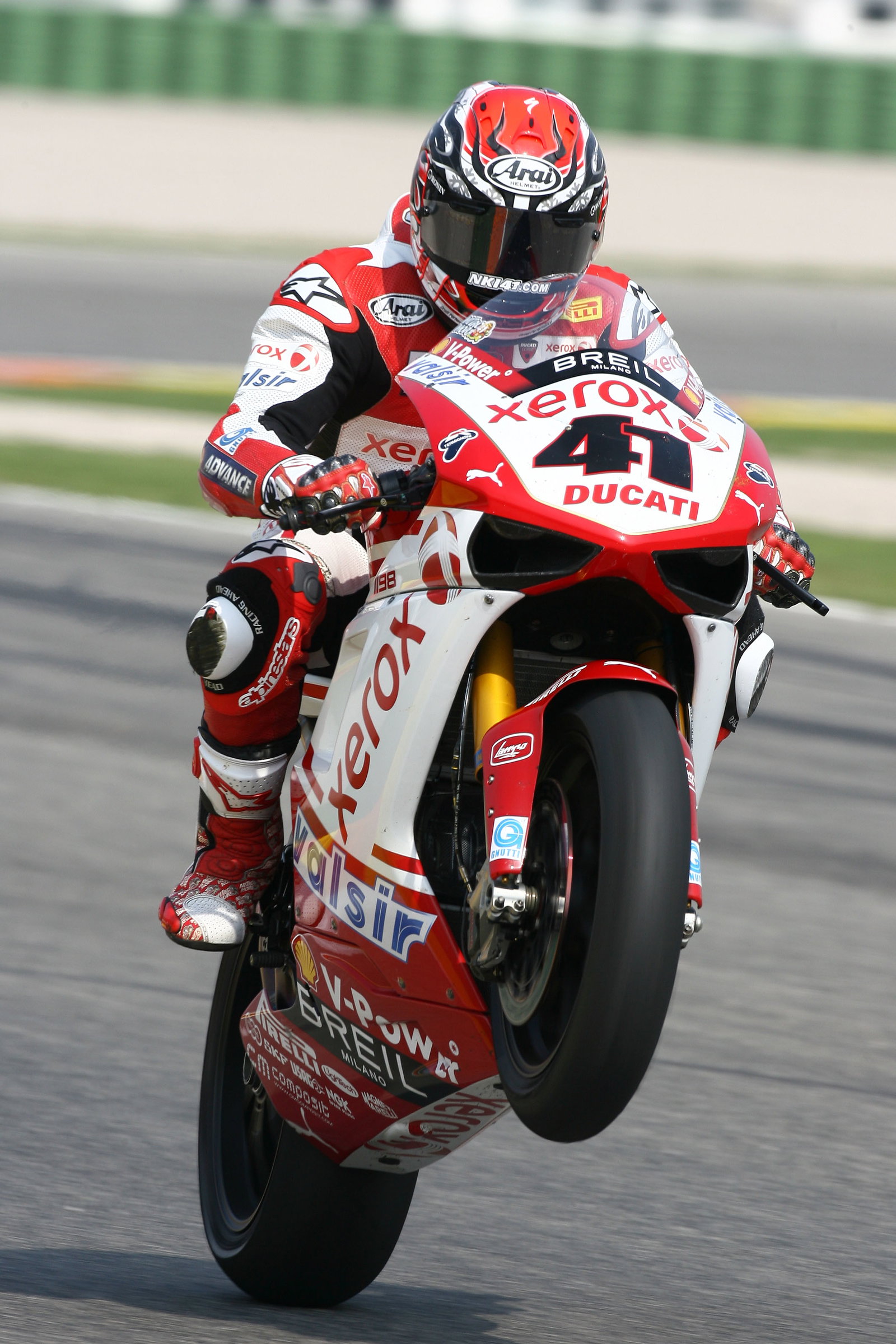 Haga, Spanish WSBK Race 2 2009