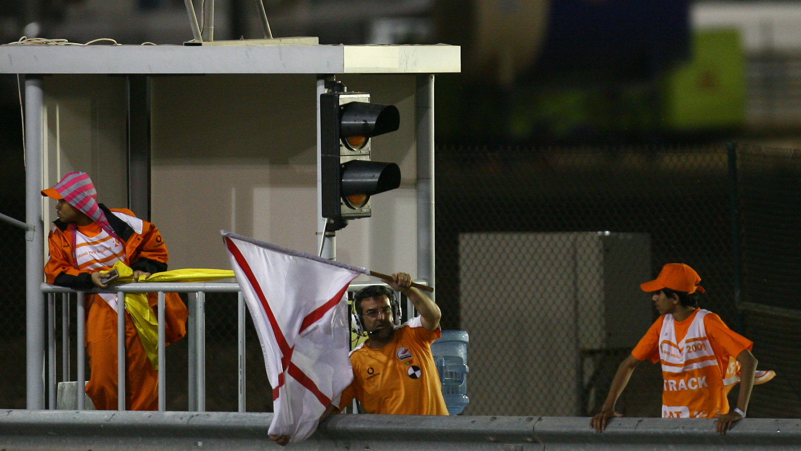 Rain flag, Qatar 125GP 2009