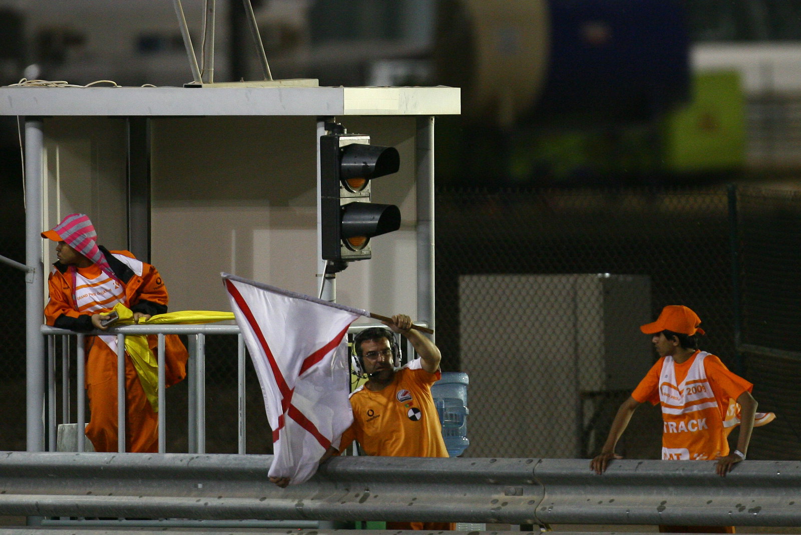 Rain flag, Qatar 125GP 2009
