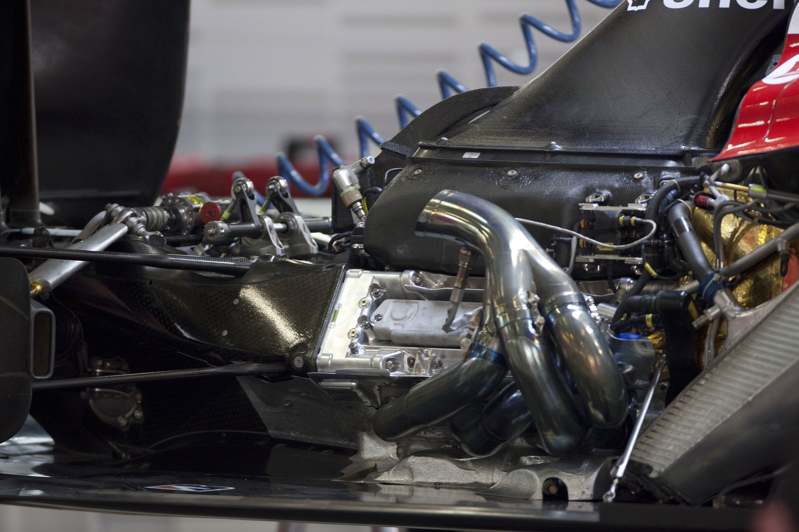 Ferrari F60 Engine, Chinese F1 Grand Prix, Shanghai, 17th-19th, April 2009
