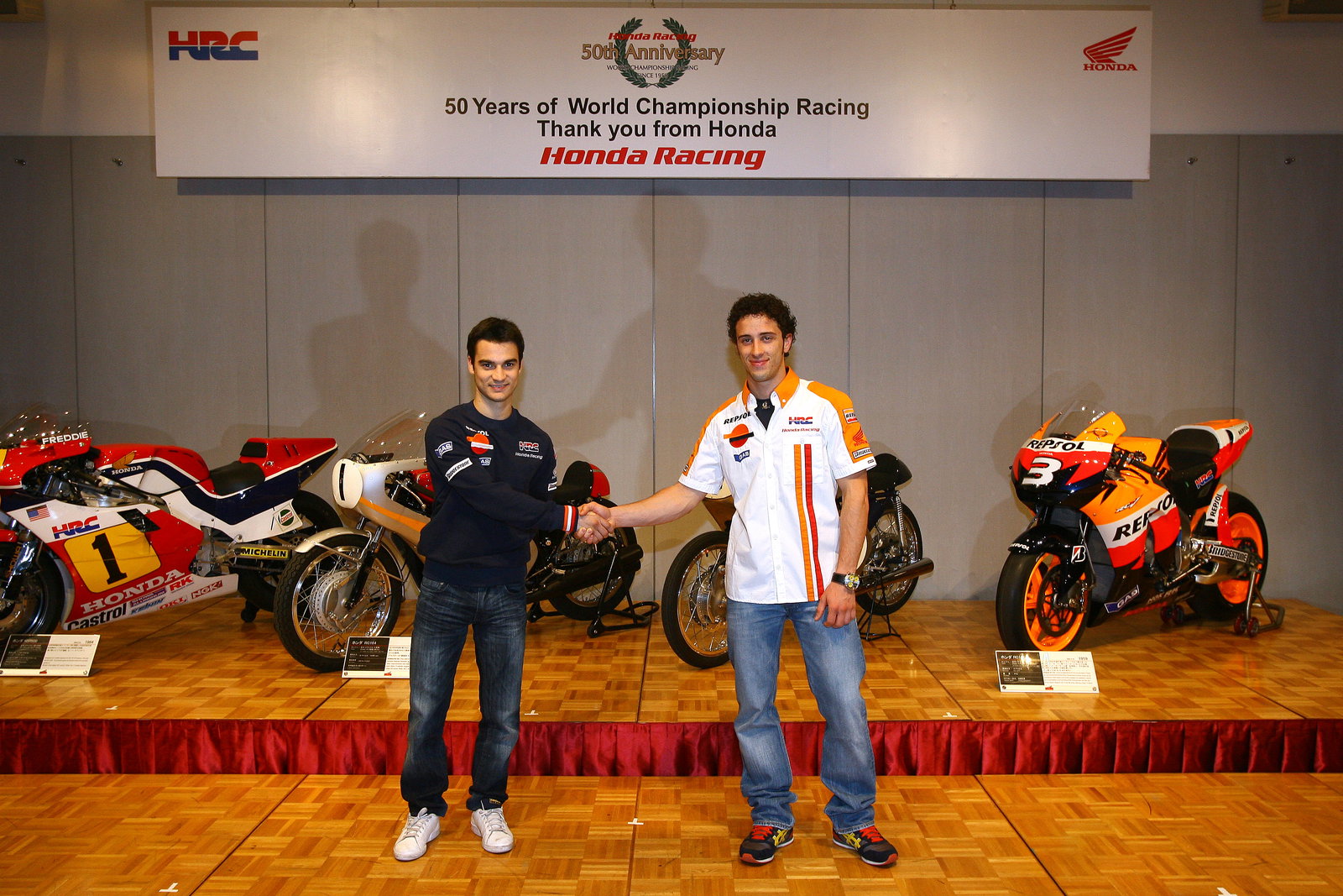 Pedrosa and Dovizioso, Japanese MotoGP 2009