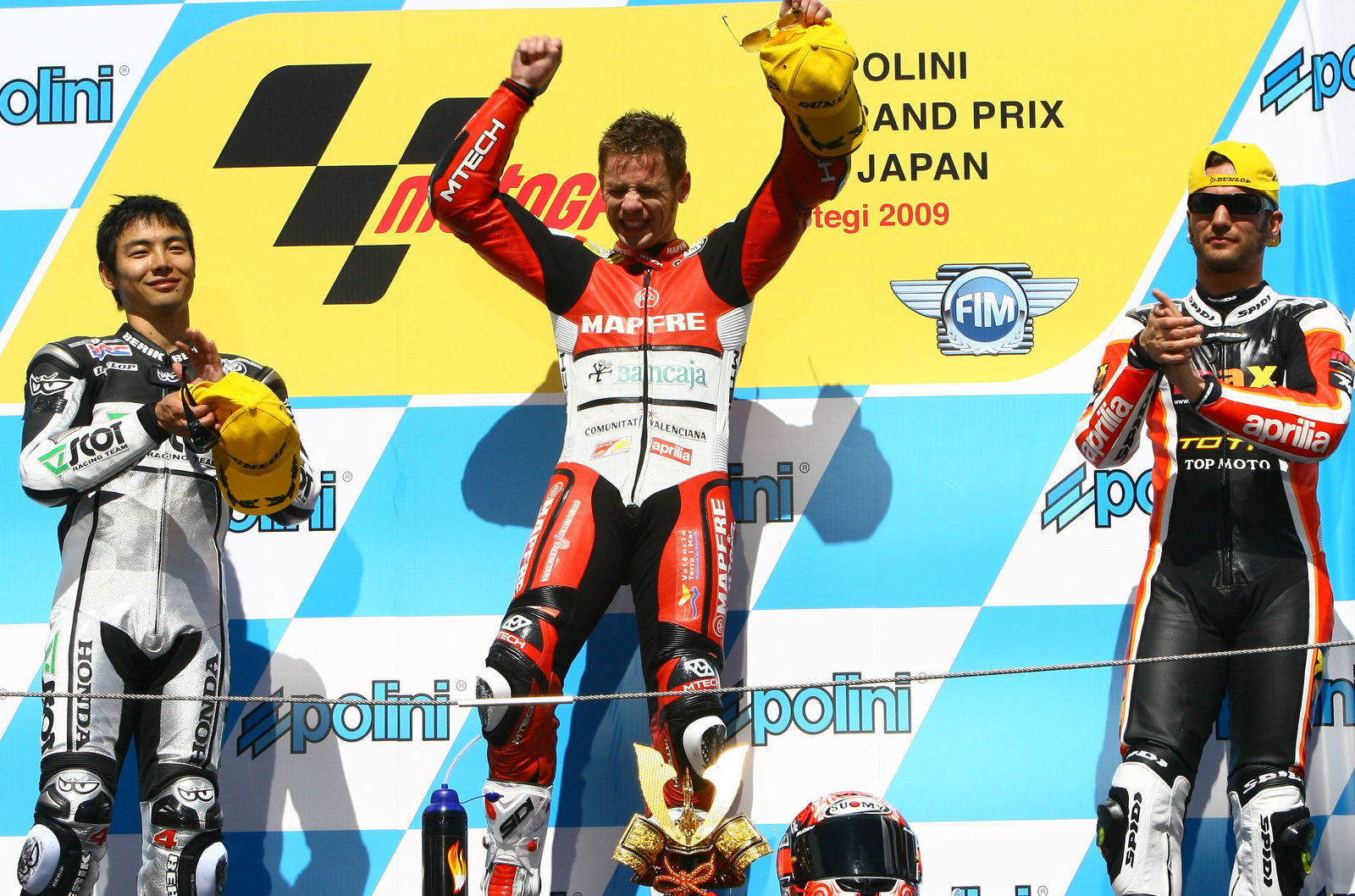 Aoyamai, Bautista, Pasini, Japanese 250GP 2009