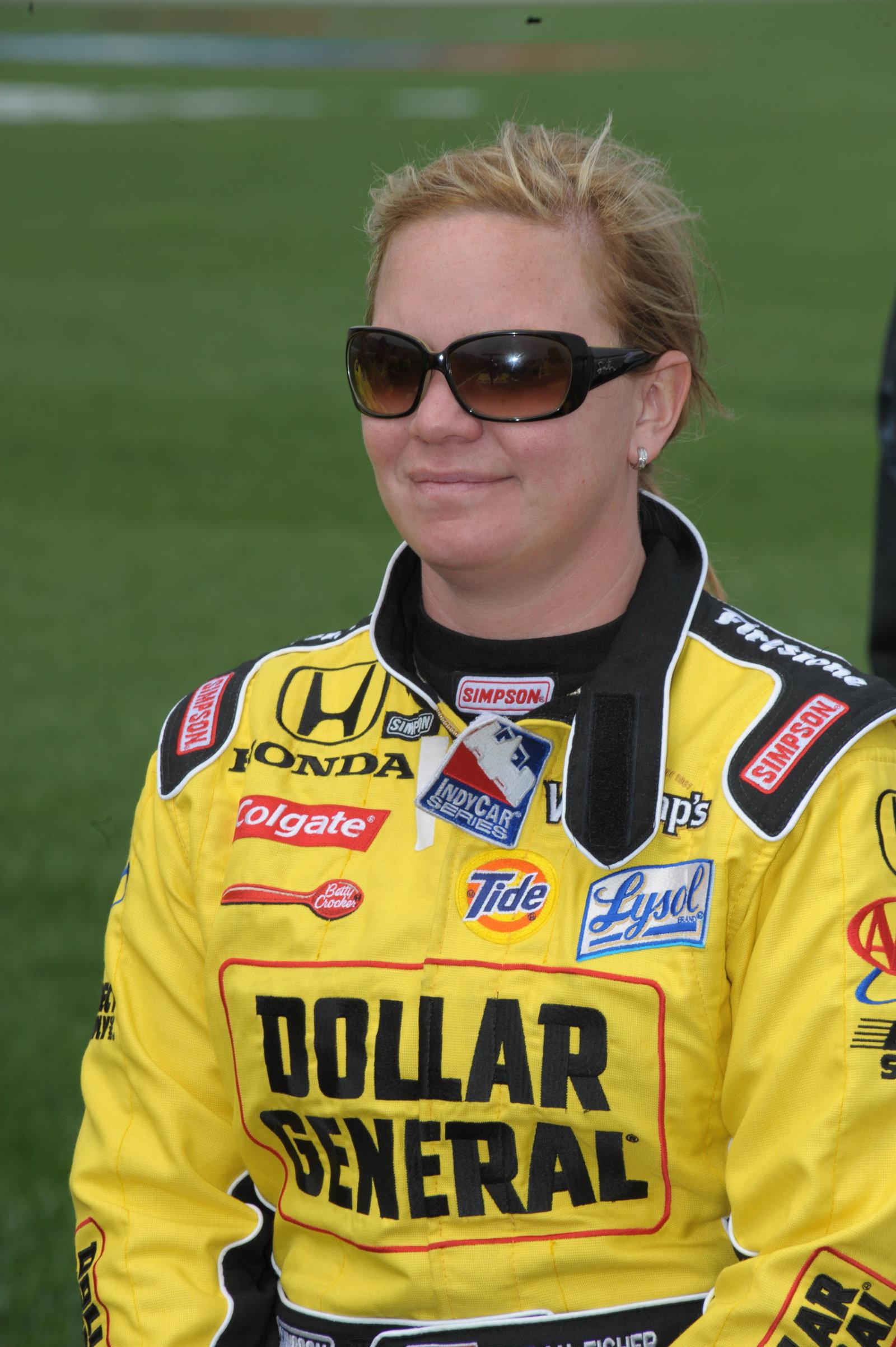 Indy Racing League. 25-26 April 2009. Kansas Speedway, Kansas, Missouri USA Sarah Fisher.